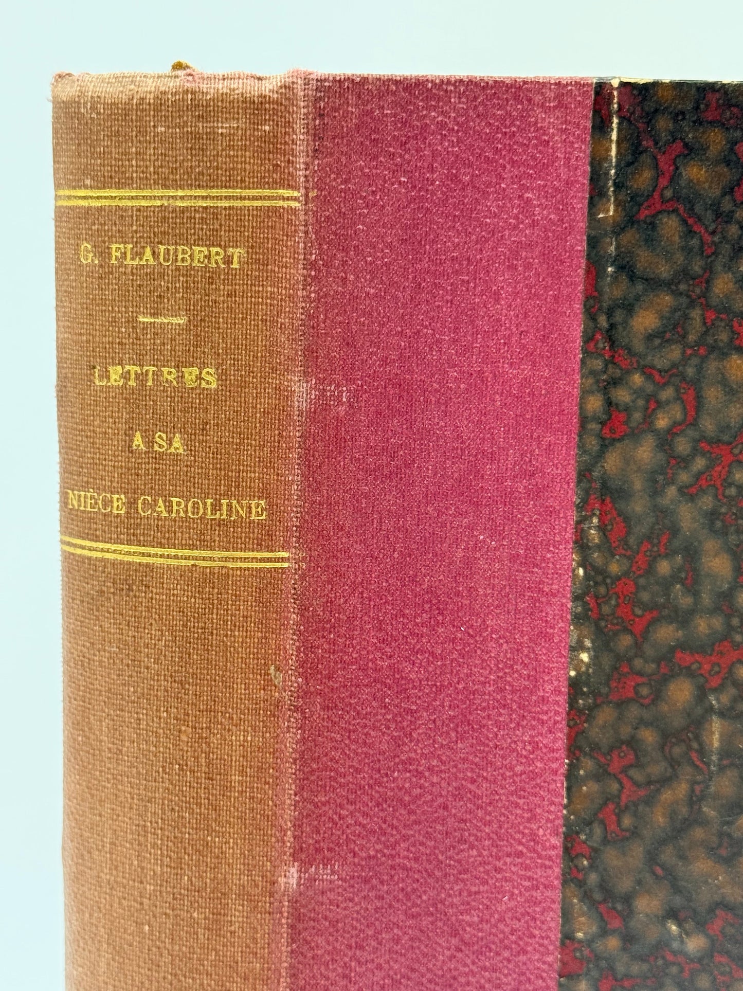Gustave Flaubert’s Lettres a Sa Niece Caroline, French DSM Vintage