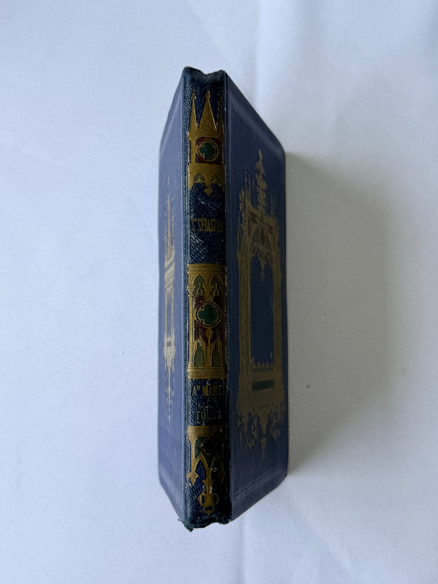 Saint Sebastian, French Cartonnage Book, 1856