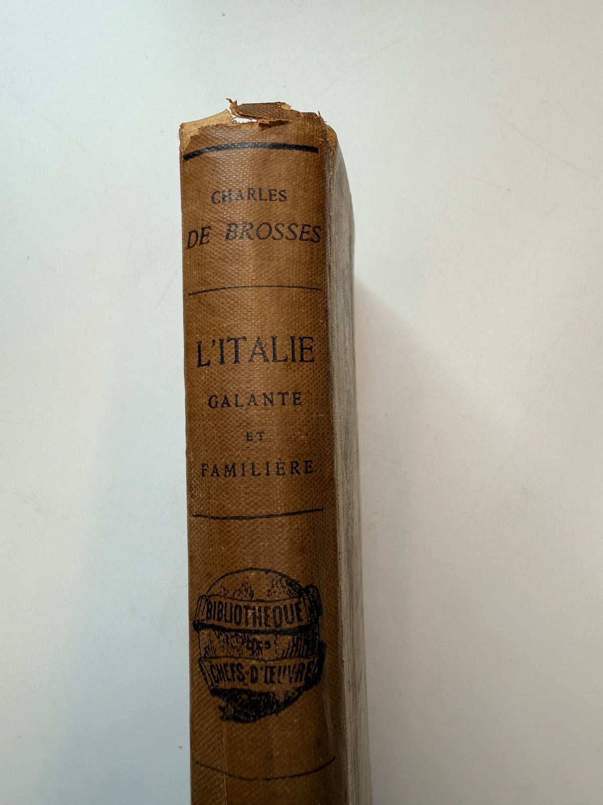 The Charming and Familiar Italy, French Book DSM Vintage