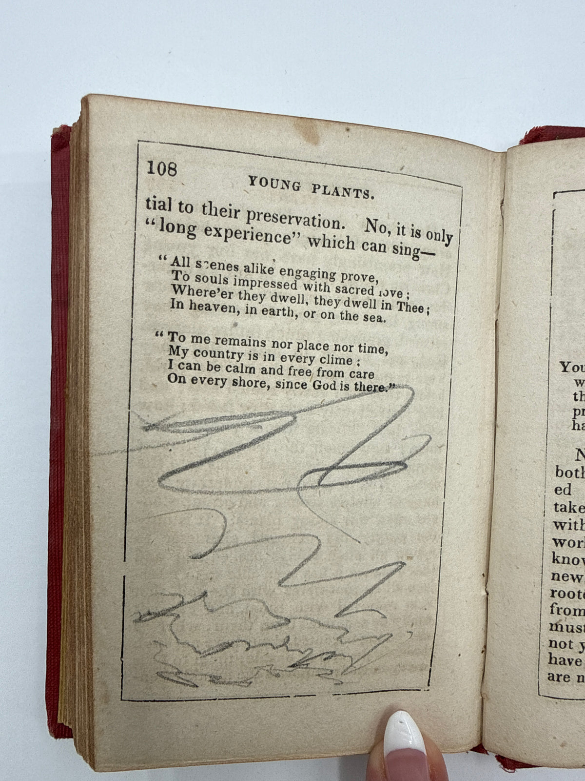 Thoughts Among Flowers, Small Book, 1853