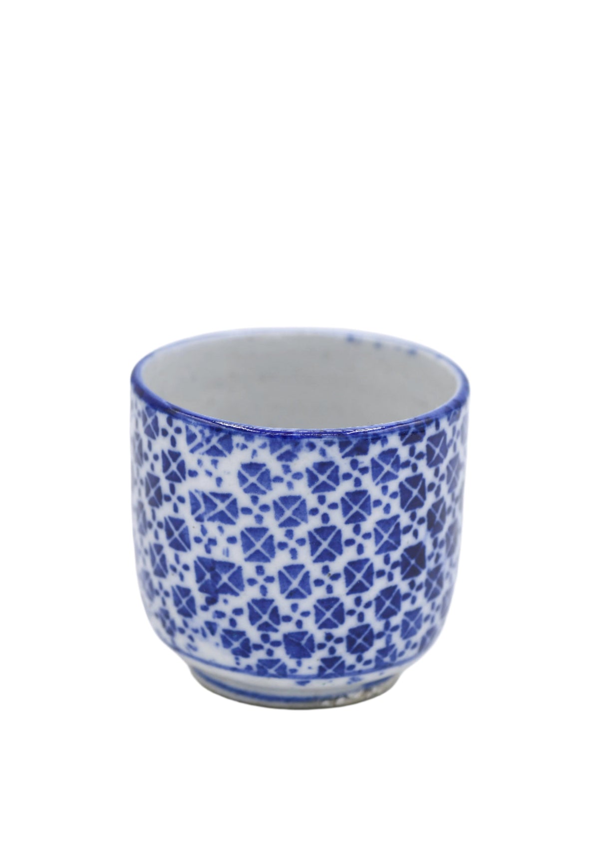 Blue and White Transferware Teacup