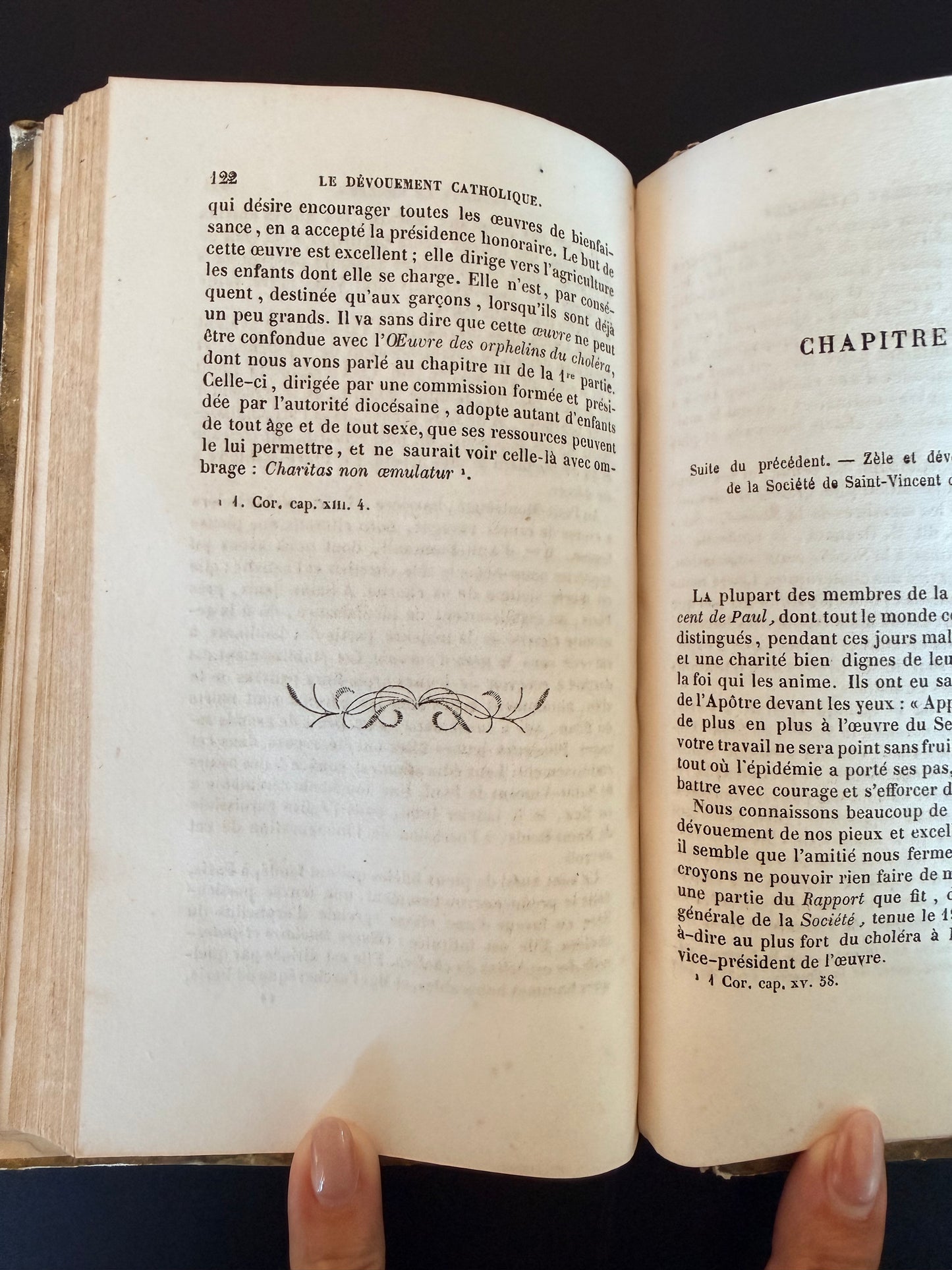 French Cartonnage Book on Catholic Topic, 1851