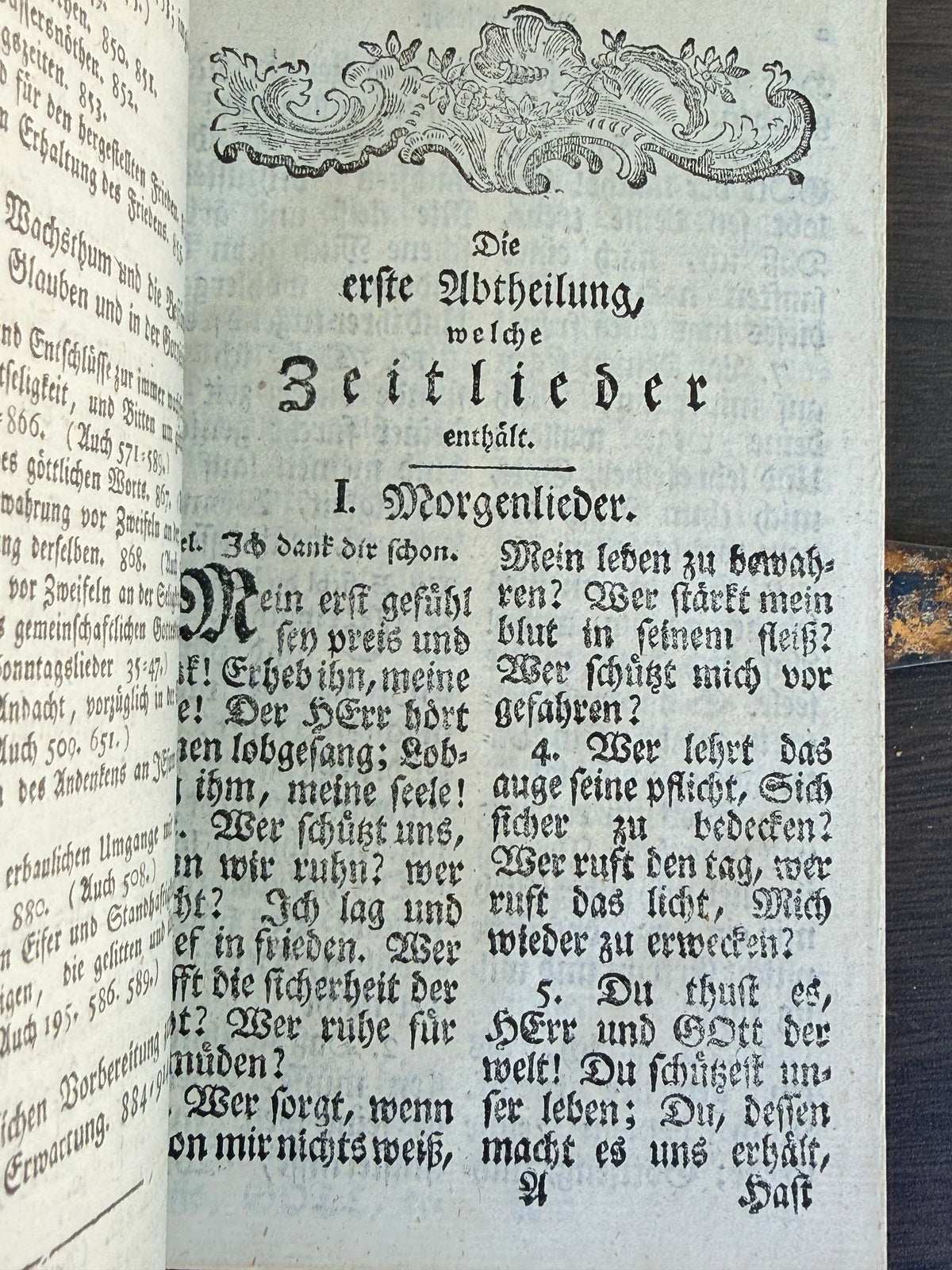 Allgemeines Gesangbuch, German Hymnal Prayer Book, 1785 DSM Vintage