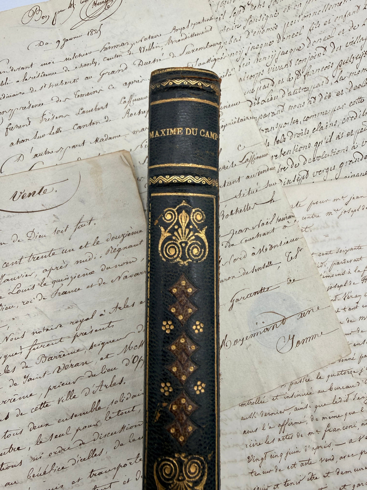 The Six Adventures, 1857, French DSM Vintage