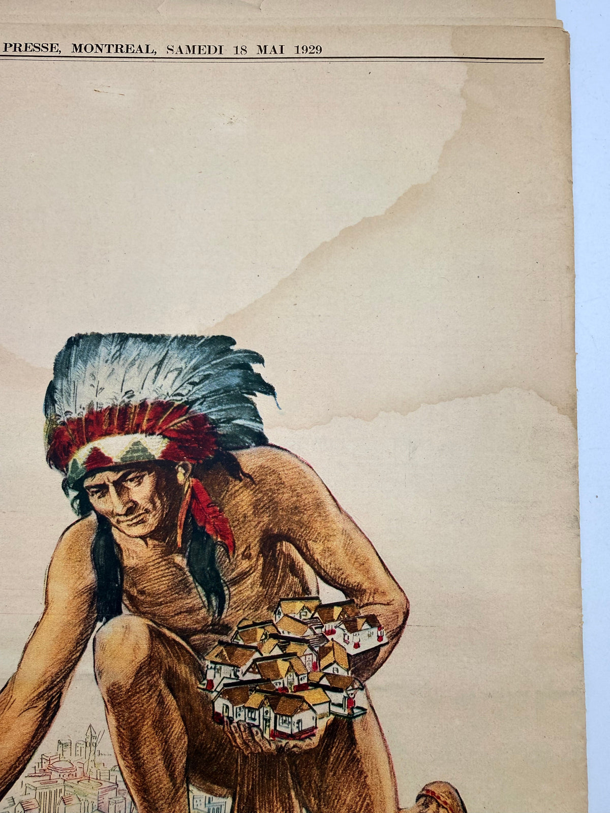 Le Presse Magazine Illustré, 1929 DSM Vintage
