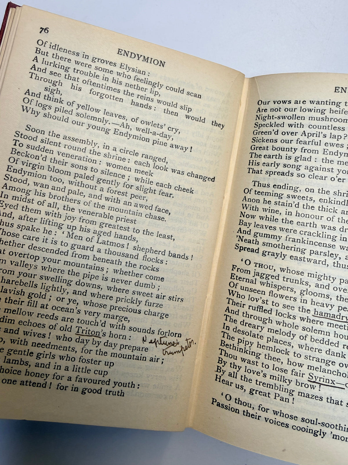 John Keats Works, Illustrated by Dixon DSM Vintage