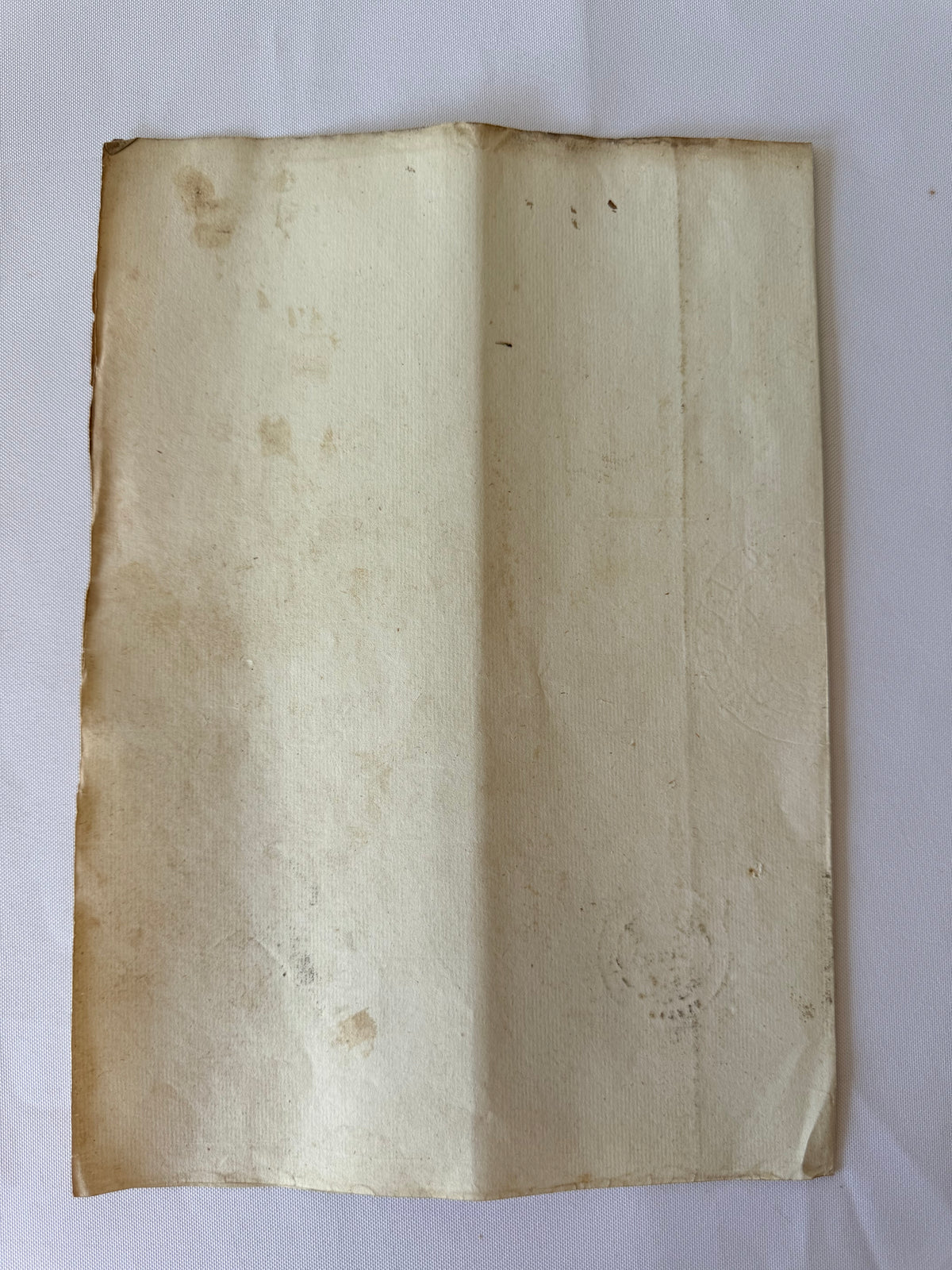 French Handwritten City Hall Document, 1838, Grenoble
