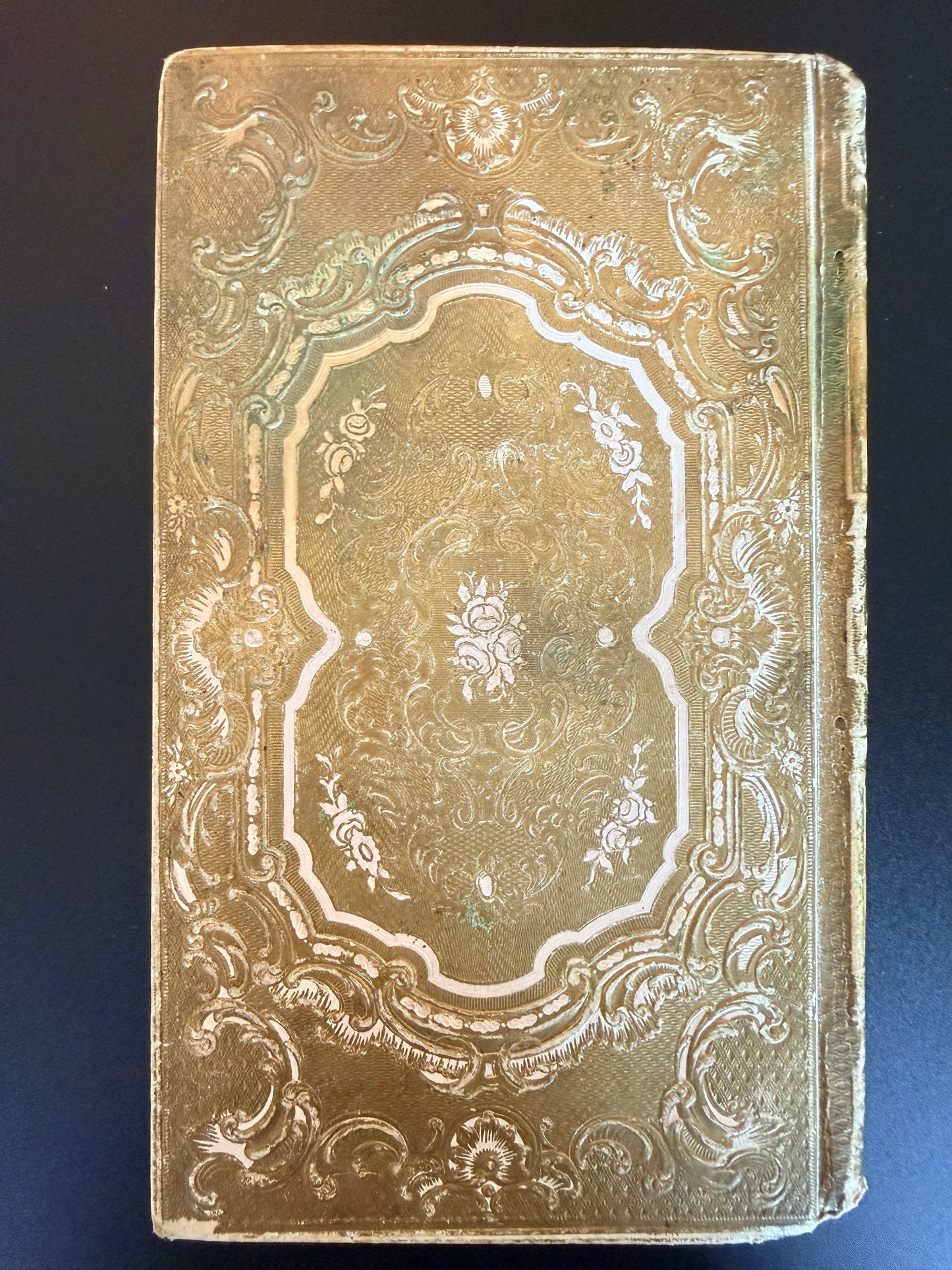 French Cartonnage Book on Catholic Topic, 1851