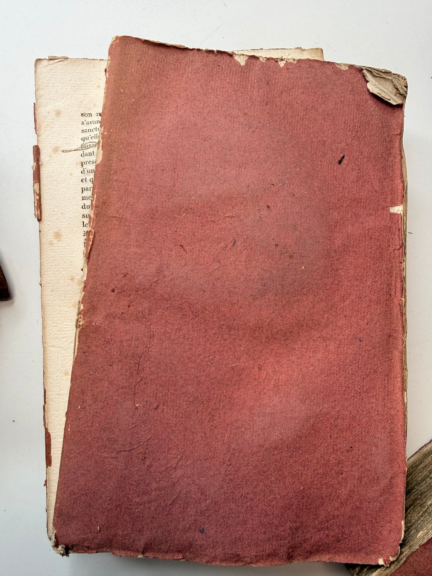 The Works of Virgile, French Pink Soft Cover Books, 1802