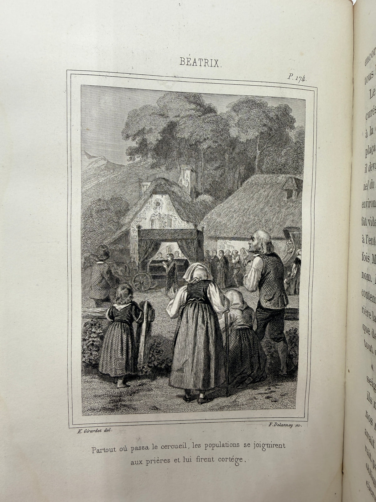 Beatrix, French Cartonnage Book, 1866
