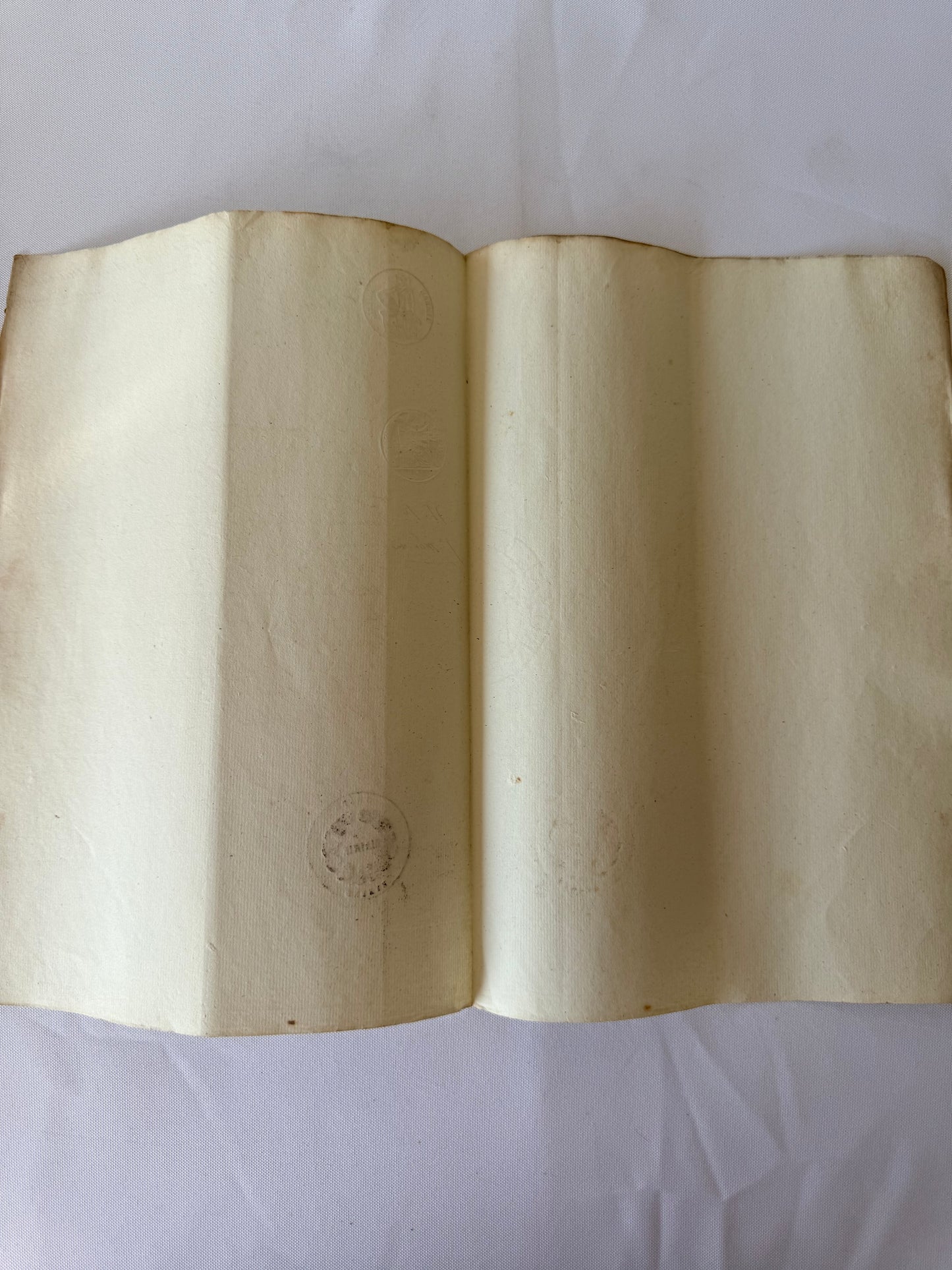 French Handwritten City Hall Document, 1838, Grenoble
