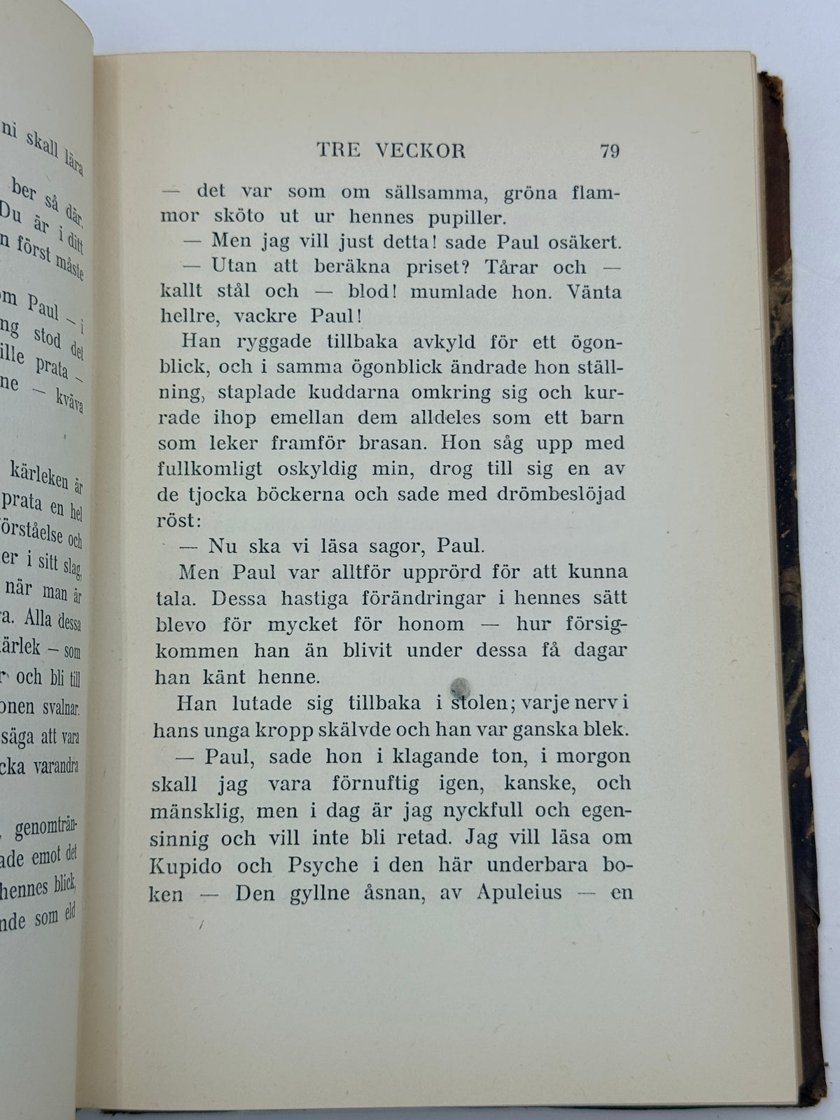 Tre Veckor by Elinor Glyn, Swedish