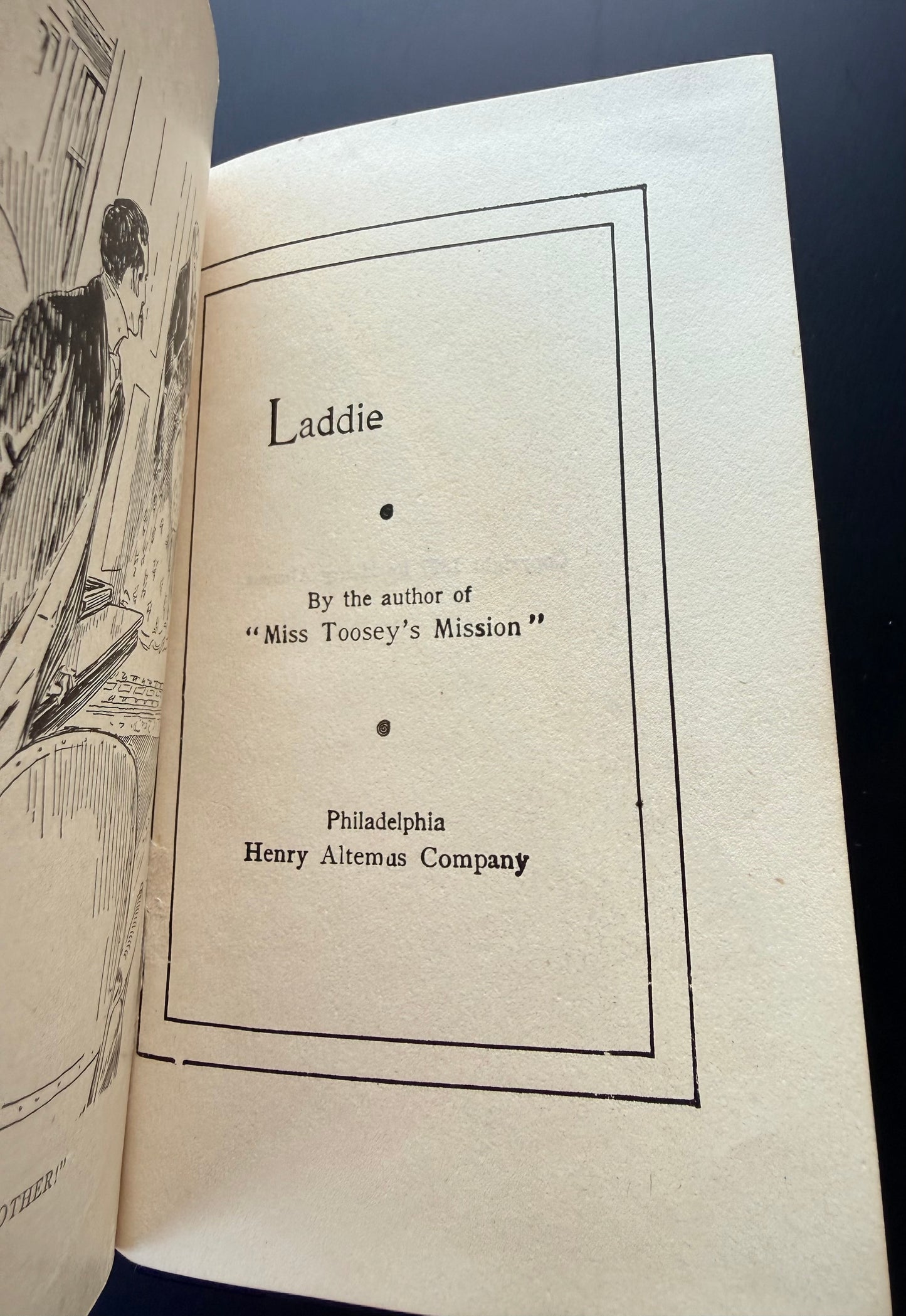 Laddie, Scottish Book Cover, 1897