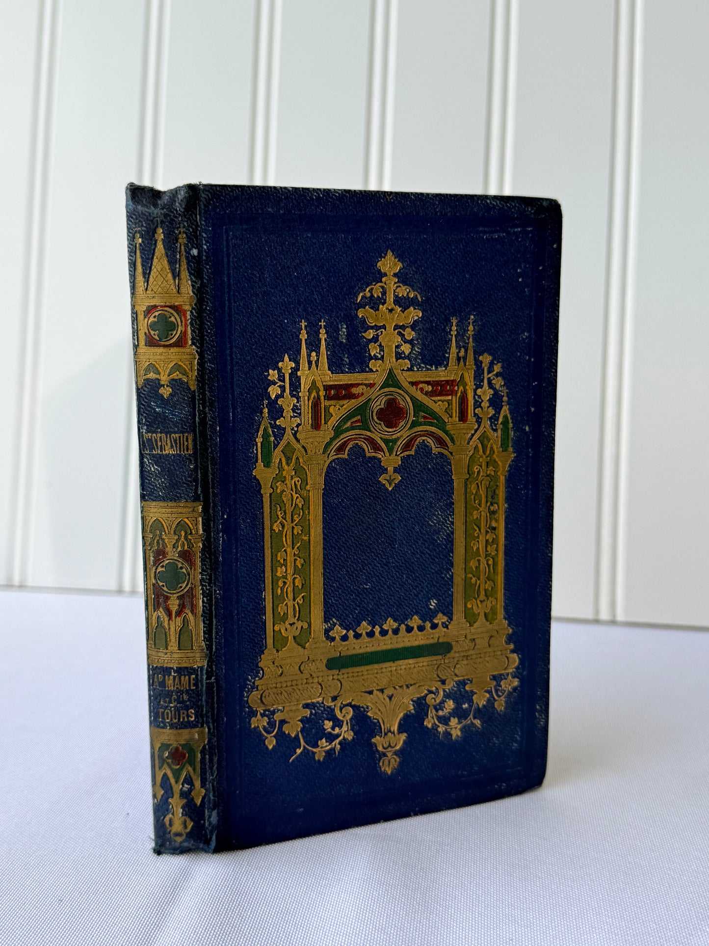 Saint Sebastian, French Cartonnage Book, 1856