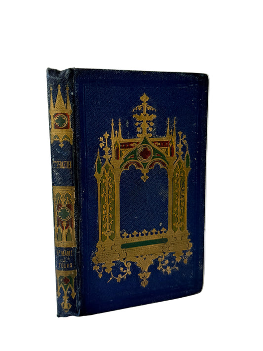 Saint Sebastian, French Cartonnage Book, 1856