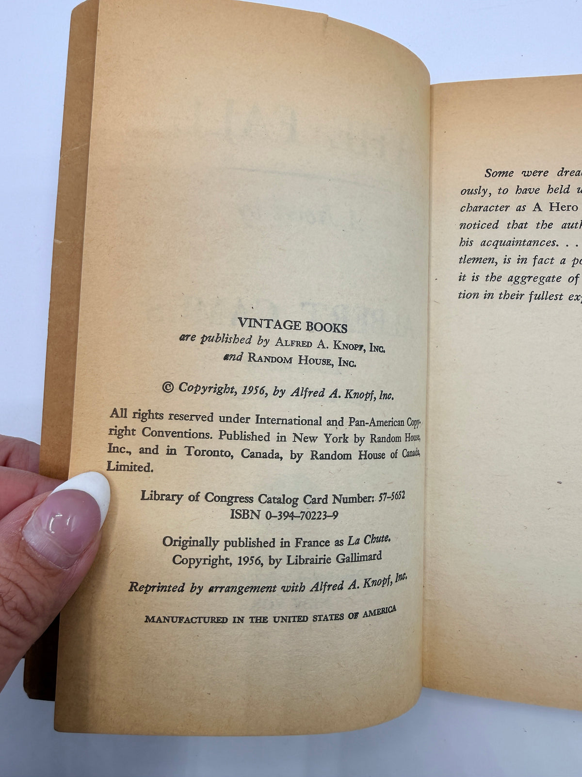 The Fall by Albert Camus