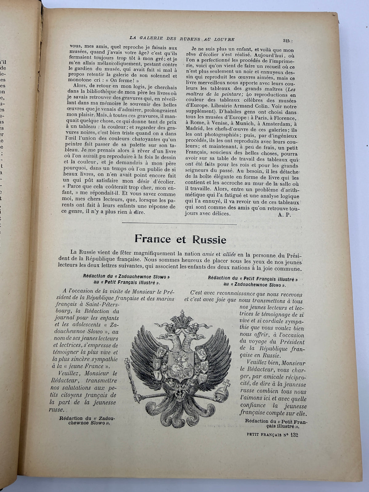 Les Petit Francais Illustraé Journal, 1902, Antique French Journal Collection