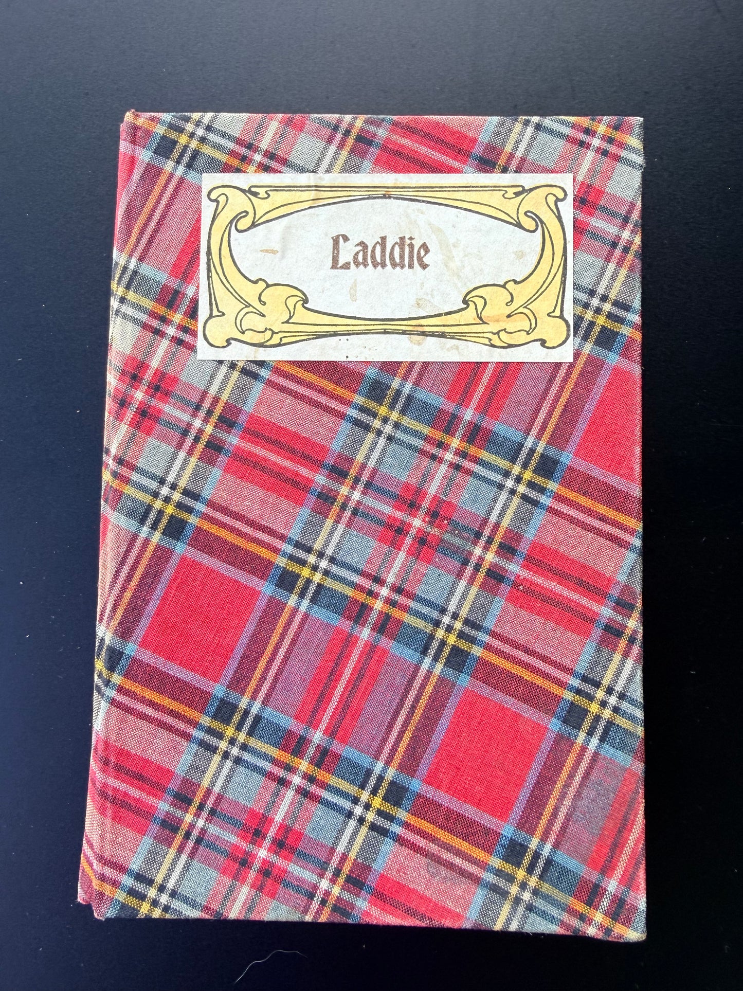 Laddie, Scottish Book Cover, 1897