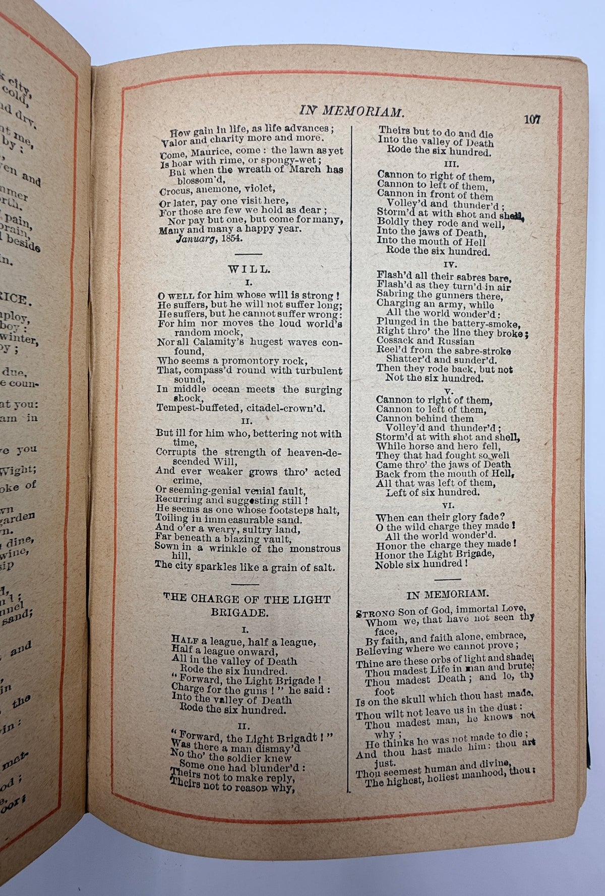 Alfred Tennyson’s Works, 1880’s