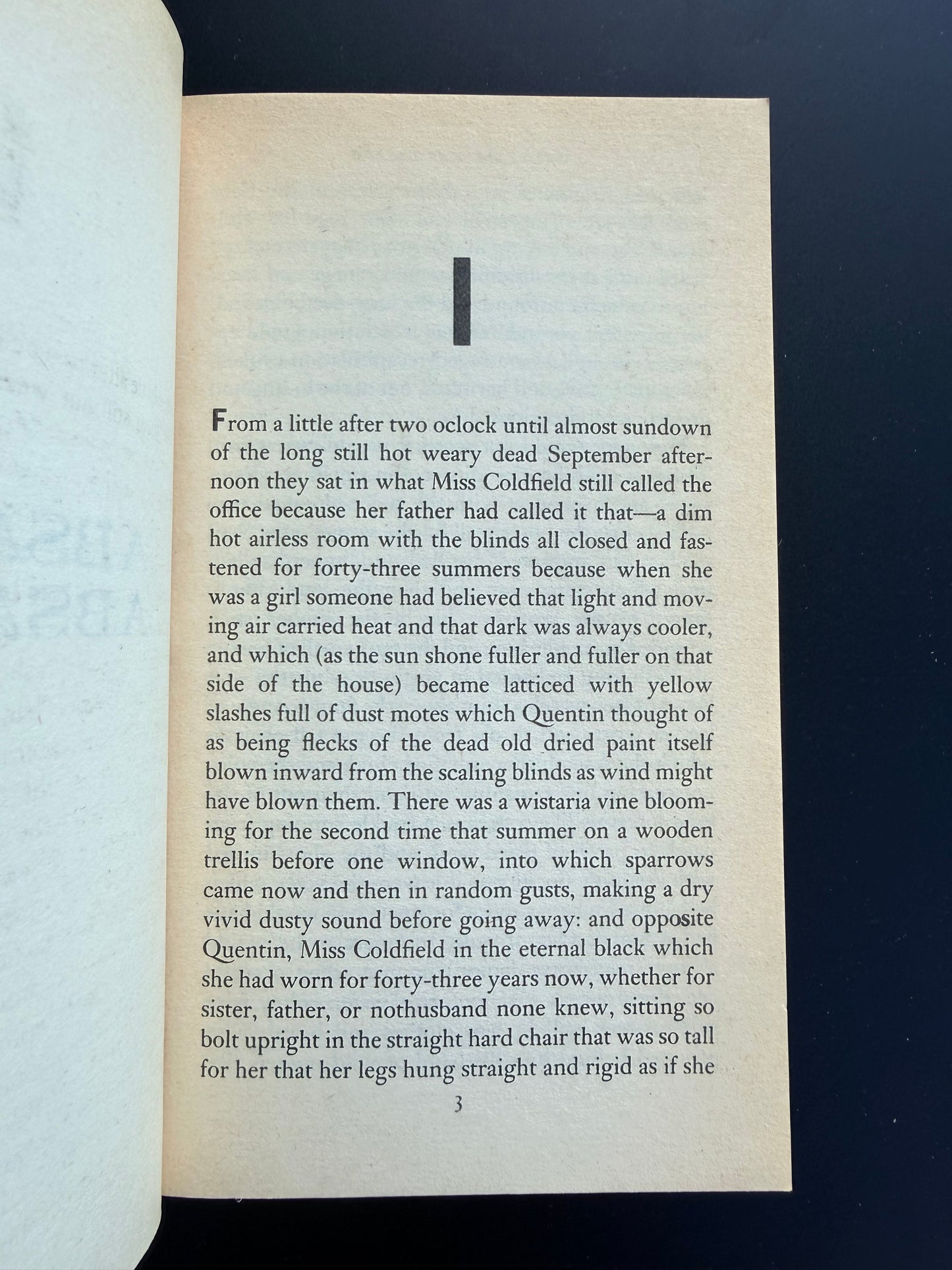 Absalom, Absalom by William Faulkner, 1987