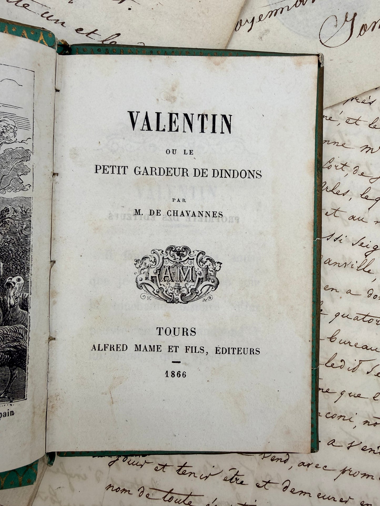 Valentin, French Cartonnage Book