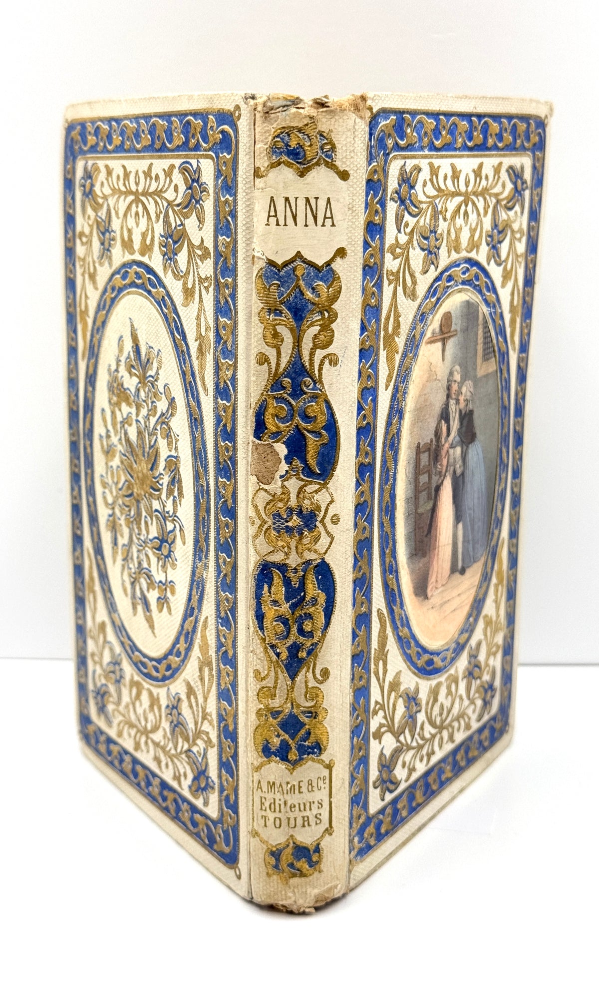 Anna, French Cartonnage Book