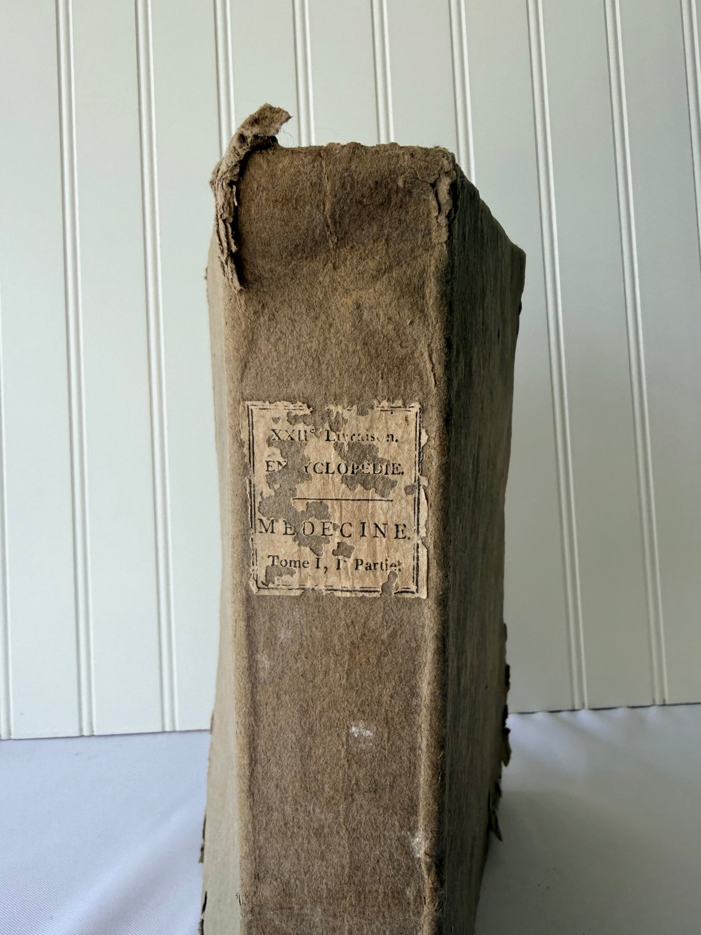 Large French Medical Dictionary Encyclopedia, 1787