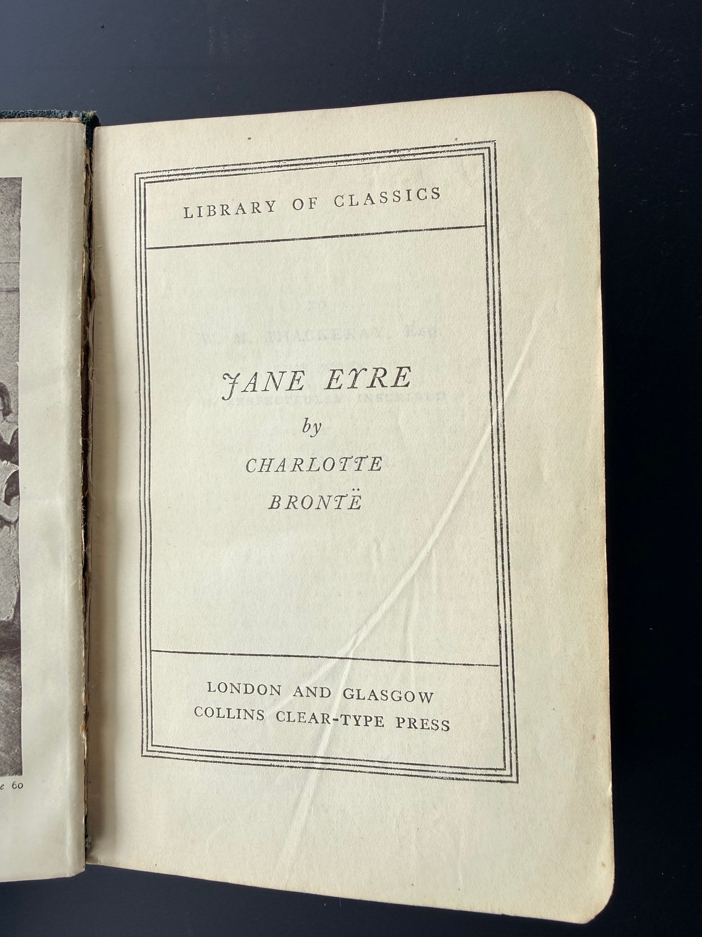 Vintage Jane Eyre by Charlotte Bronte