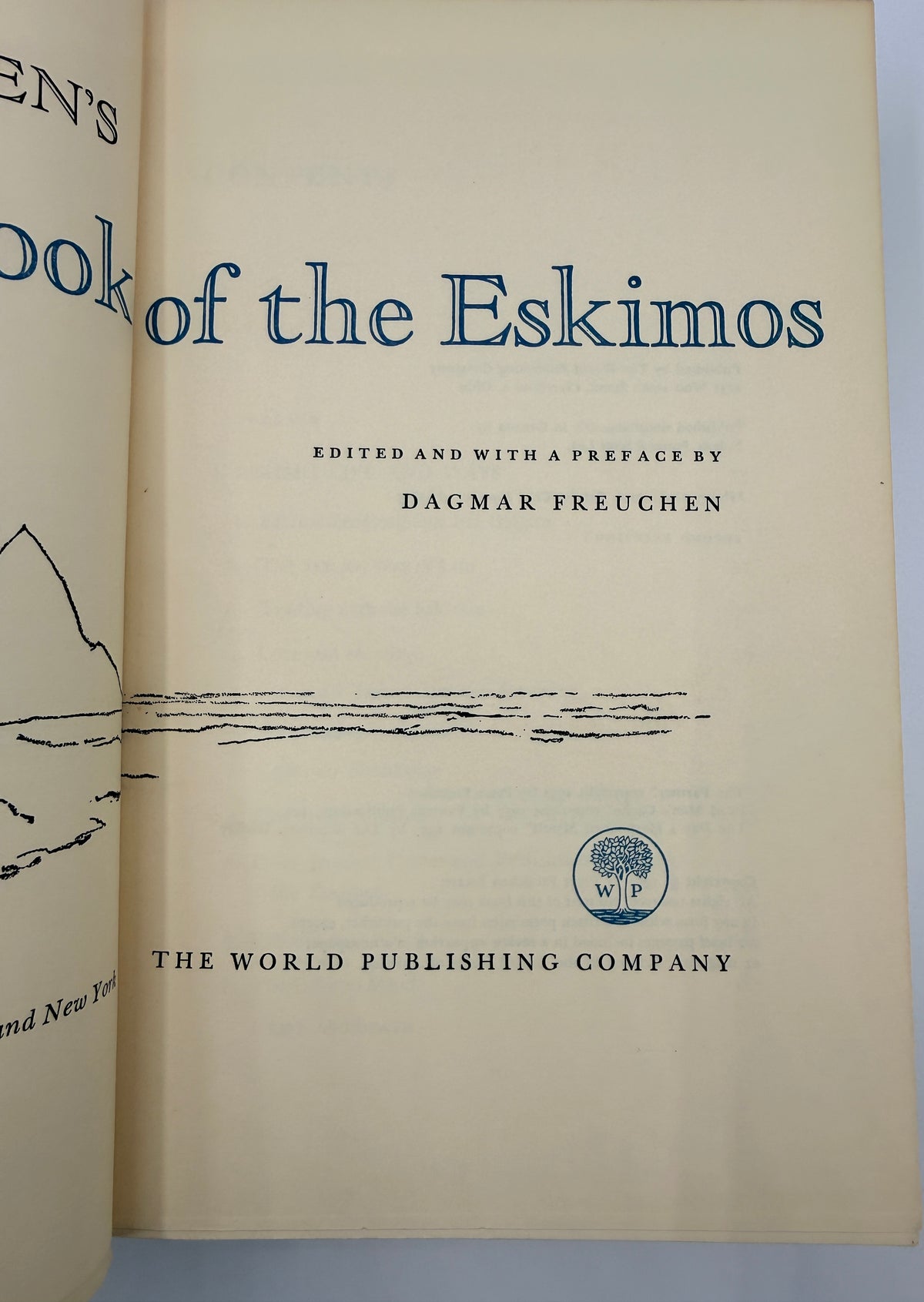 Book of the Eskimos by Peter Freuchens