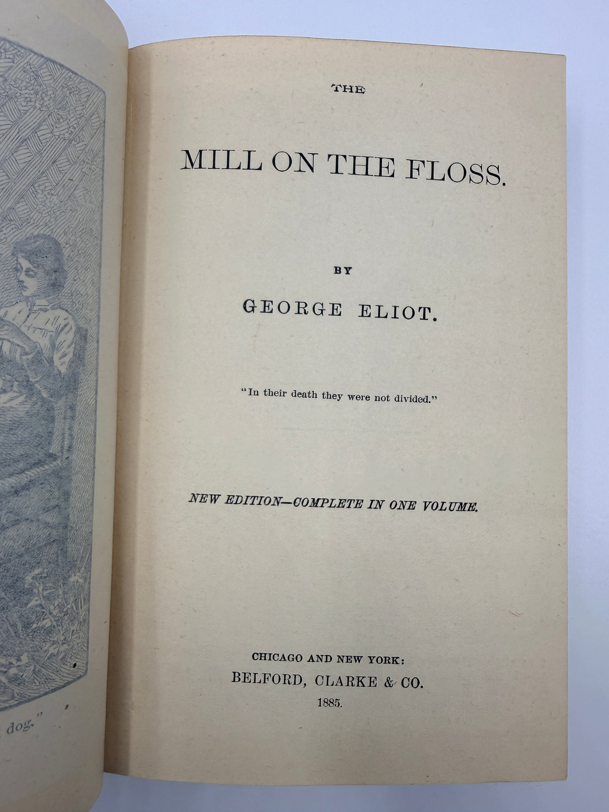George Eliot, The Mill on the Floss, 1885