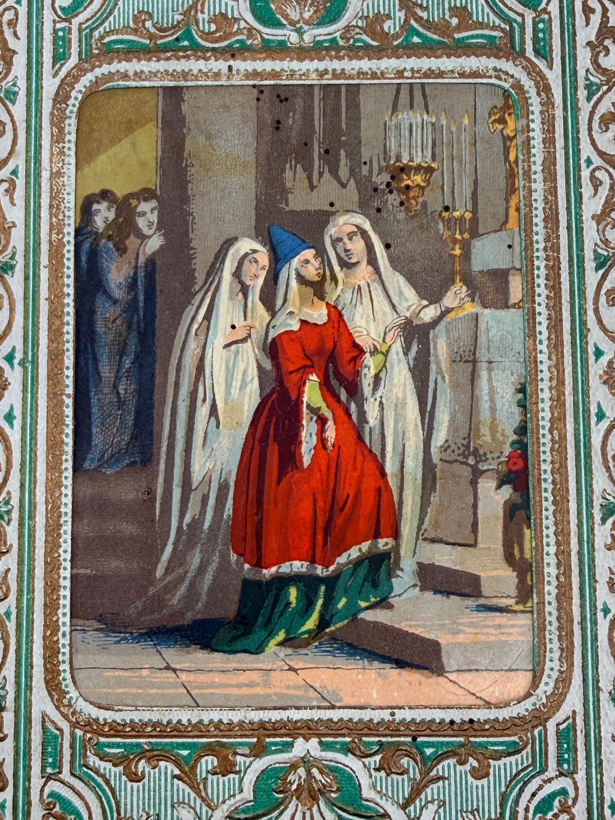 Marguerite Morus, French Cartonnage Book, 1880