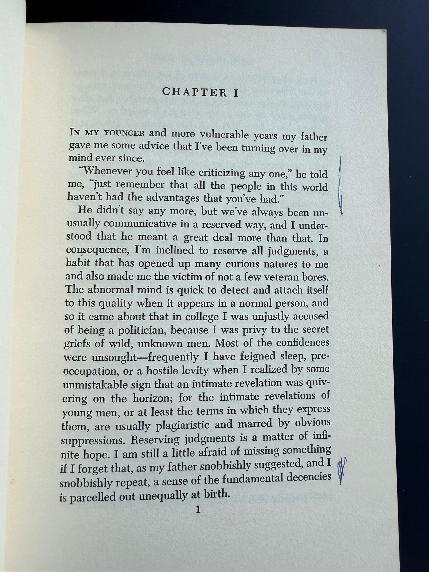 The Great Gatsby by F Scott Fitzgerald, 1953