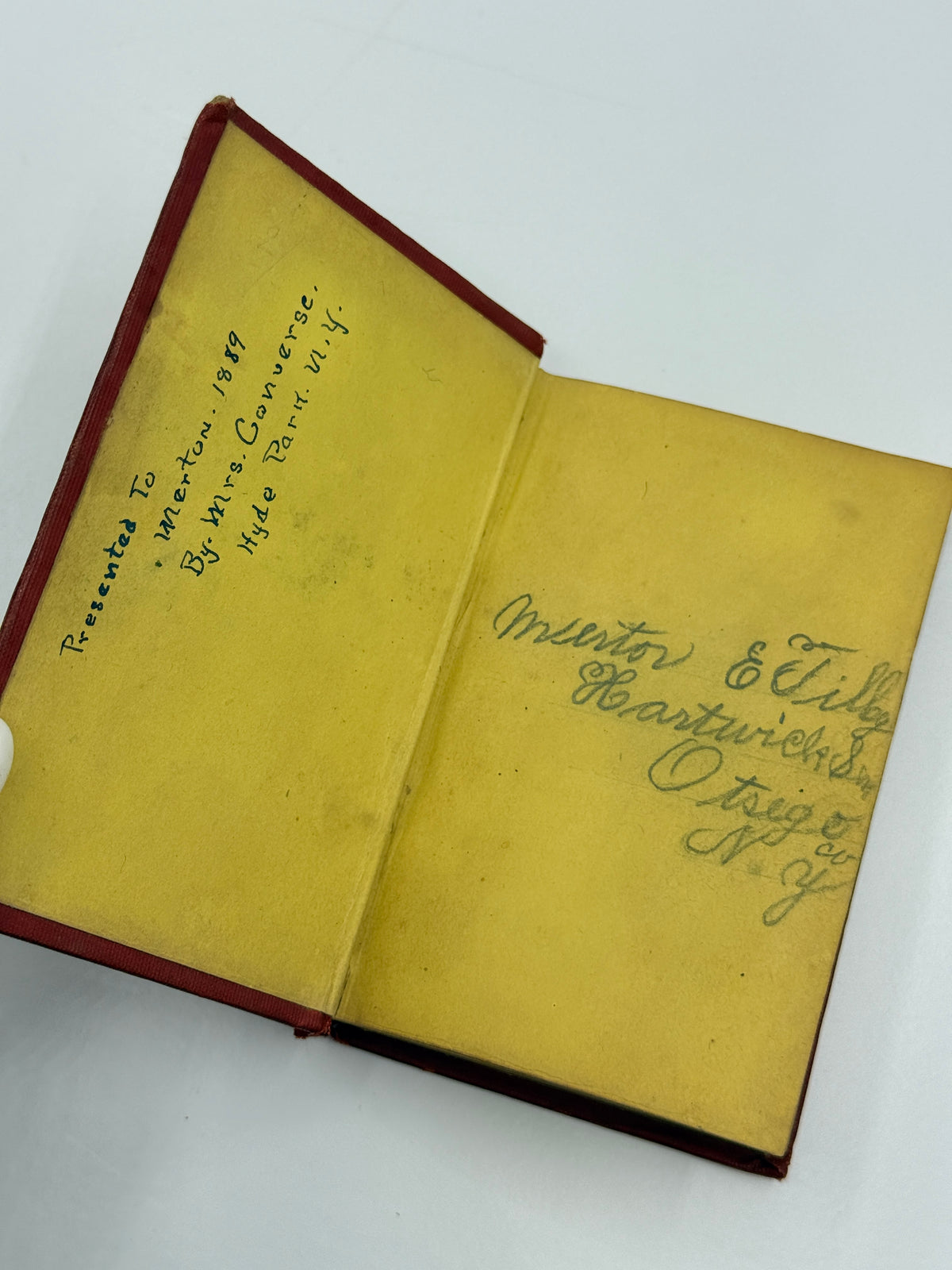 Thoughts Among Flowers, Small Book, 1853