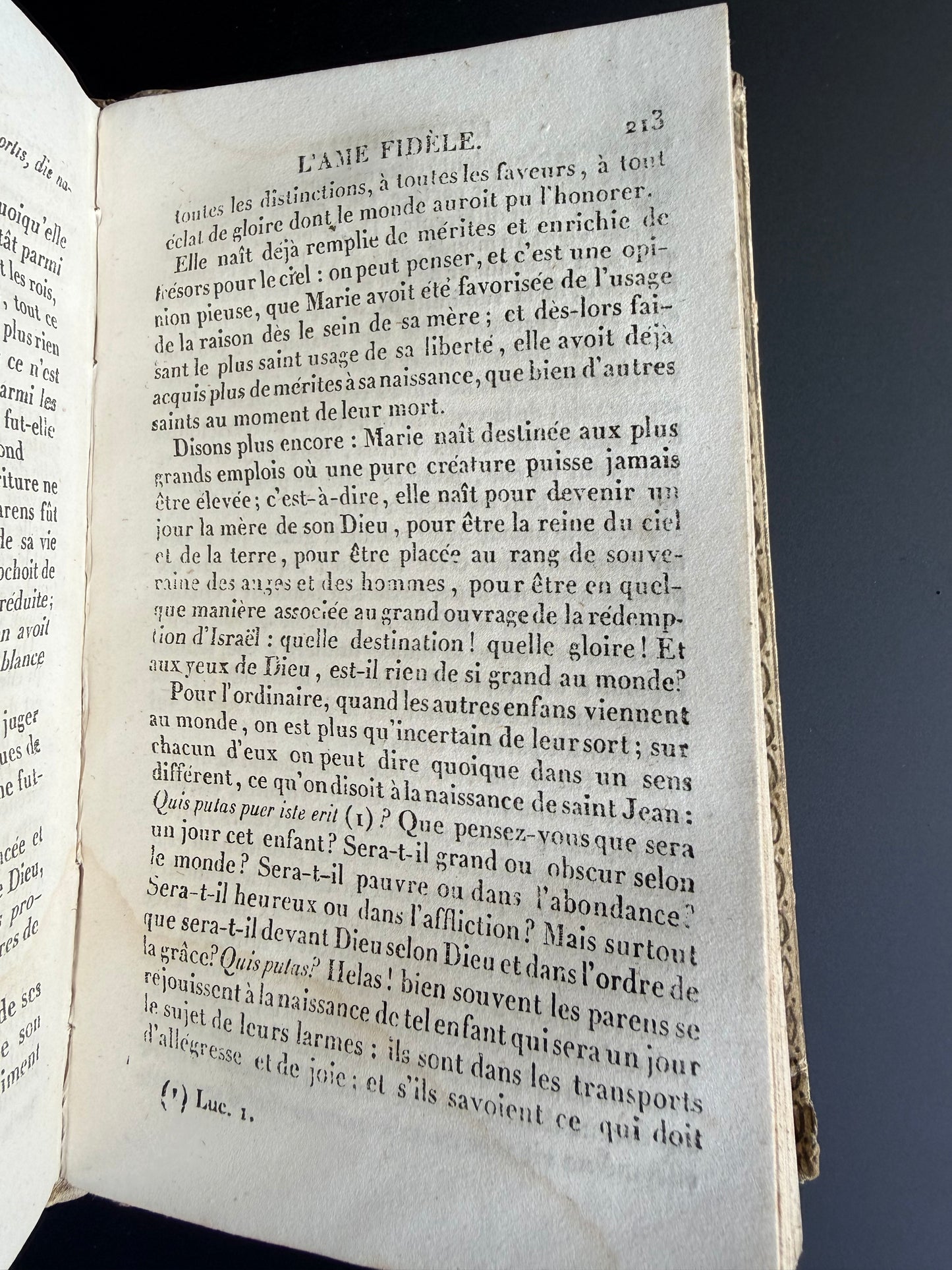 French Cartonnage Book, L’Ame Fidele