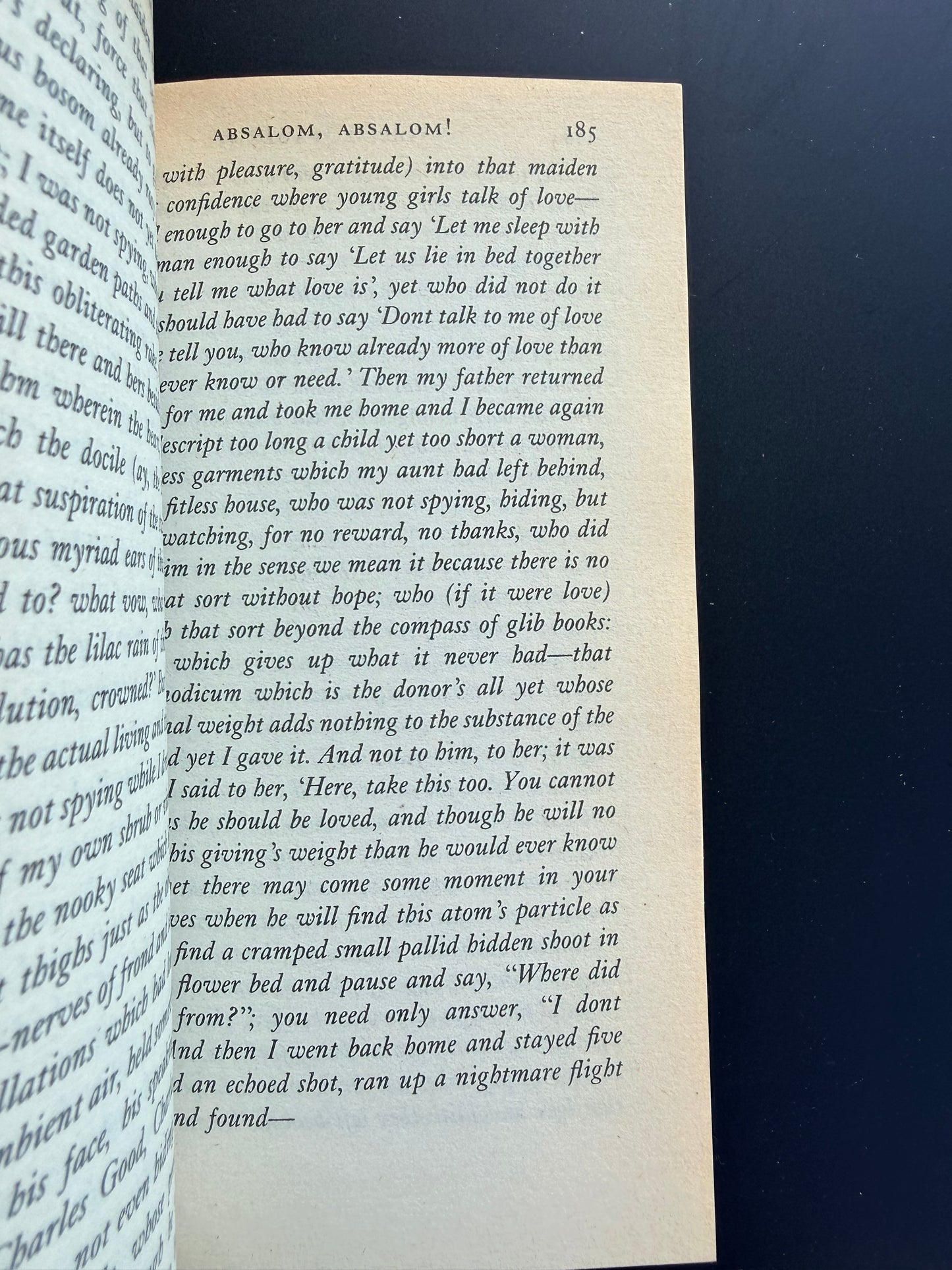Absalom, Absalom by William Faulkner, 1987