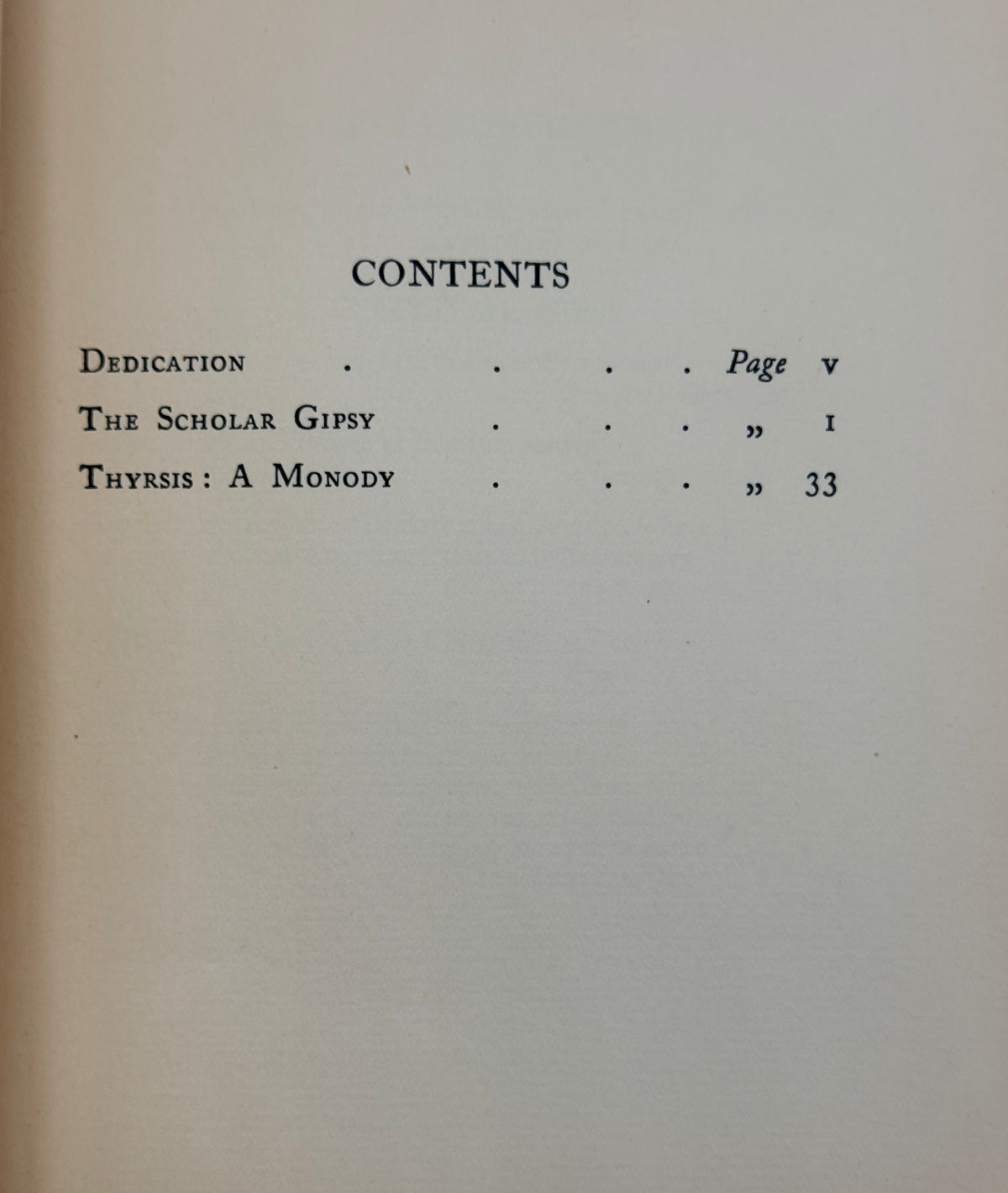 The Scholar Gipsy & Thyrsis by Matthew Arnold