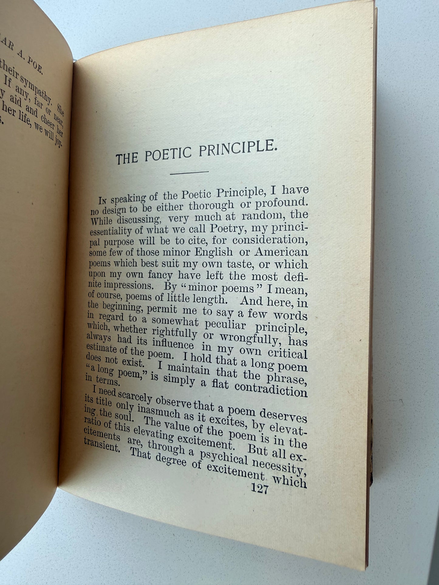 Edgar Allen Poe’s Poetical Works with Memoir (~1895)