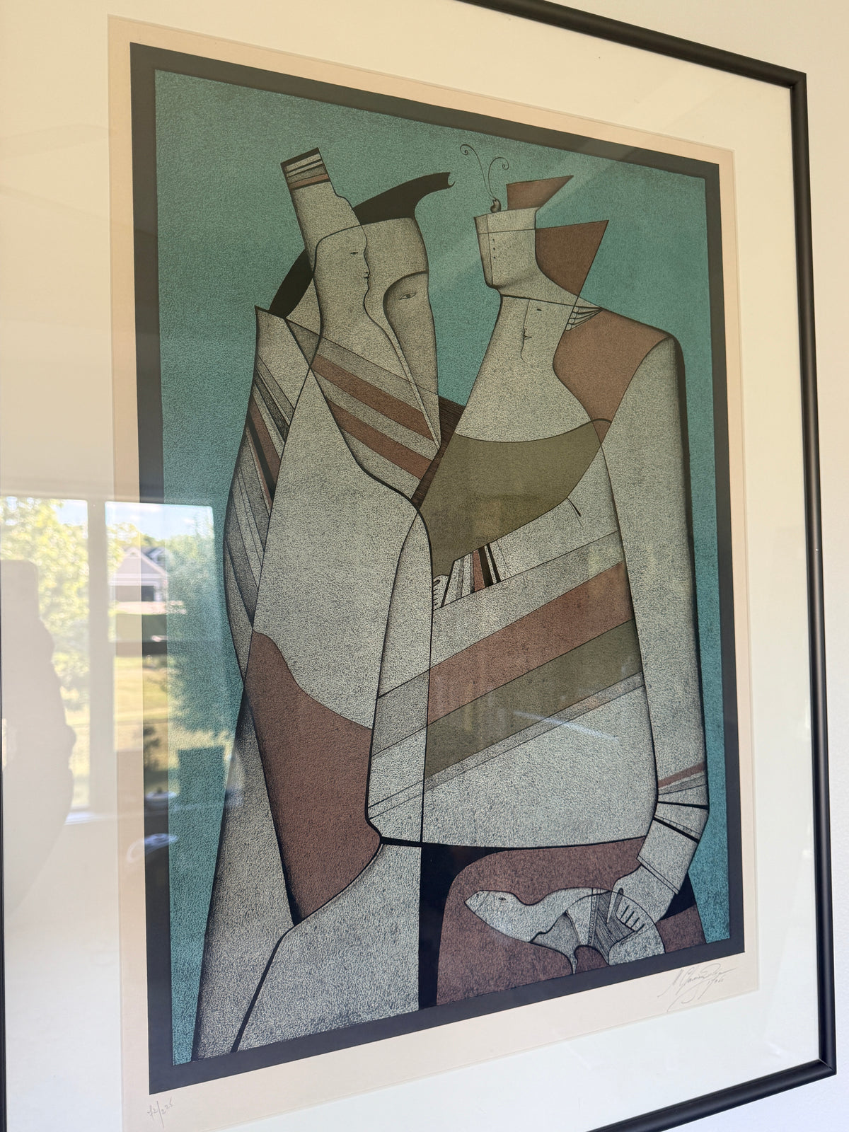 Mihail Chemiakin, 1976, Limited Edition Framed Art Print
