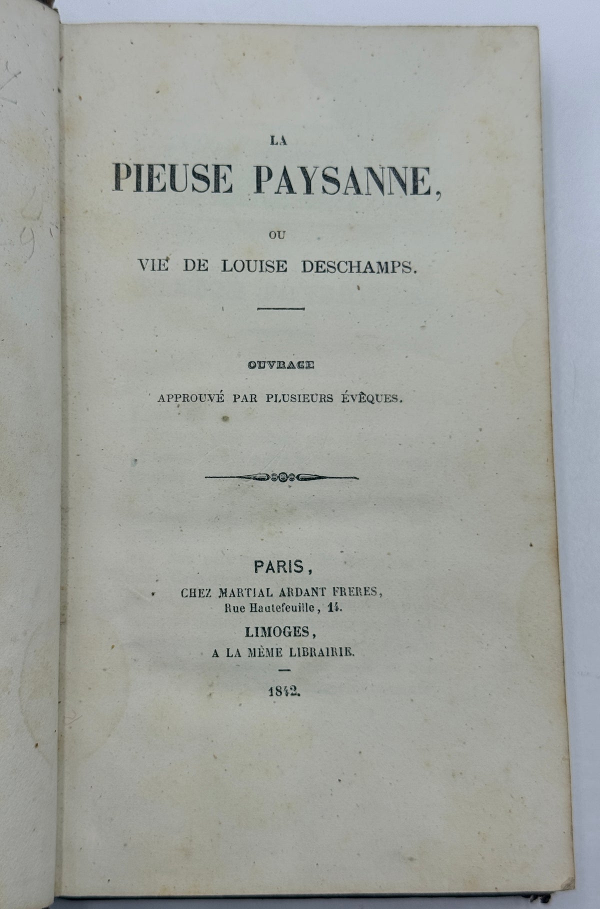 The Pious Peasant Woman, French, 1842