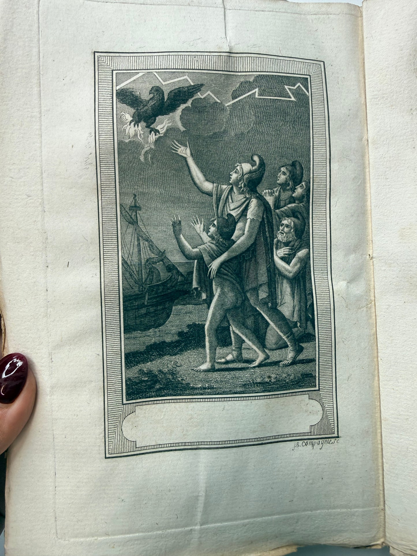 The Works of Virgile, French Pink Soft Cover Books, 1802