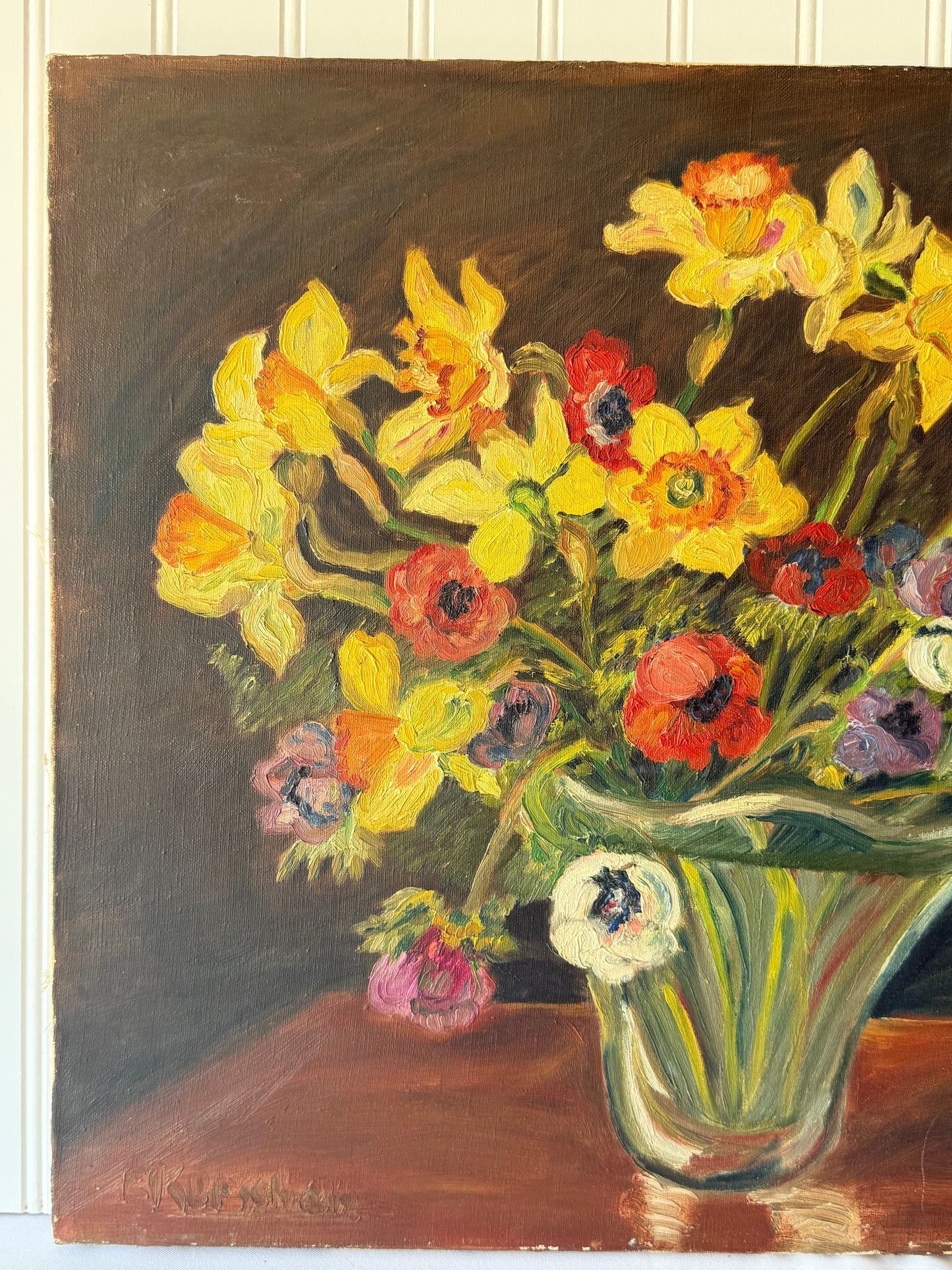 Daffodils by Dr E Kerschen, Jonquilles, 21”