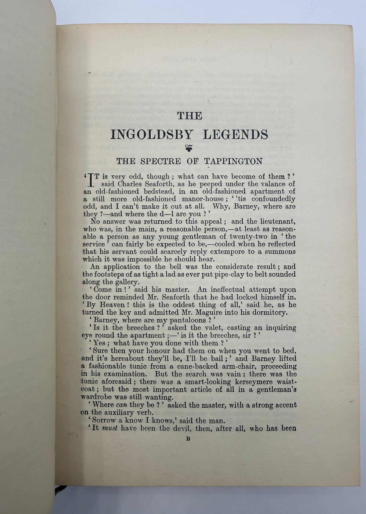 The Ingoldsby Legends or Mirth and Marvels, Oxford Edition by Thomas Ingoldsby with Vellum