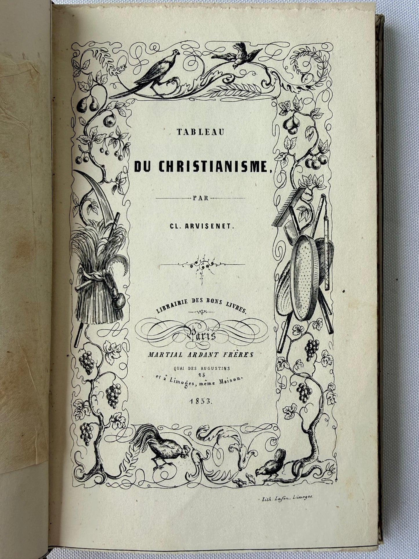 French cartonnage book, Overview of Christianity