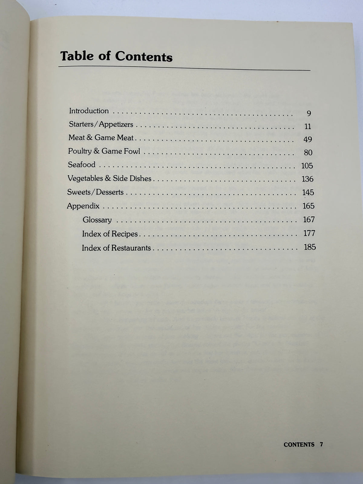 The Master Chefs of France Recipe Book, 1981