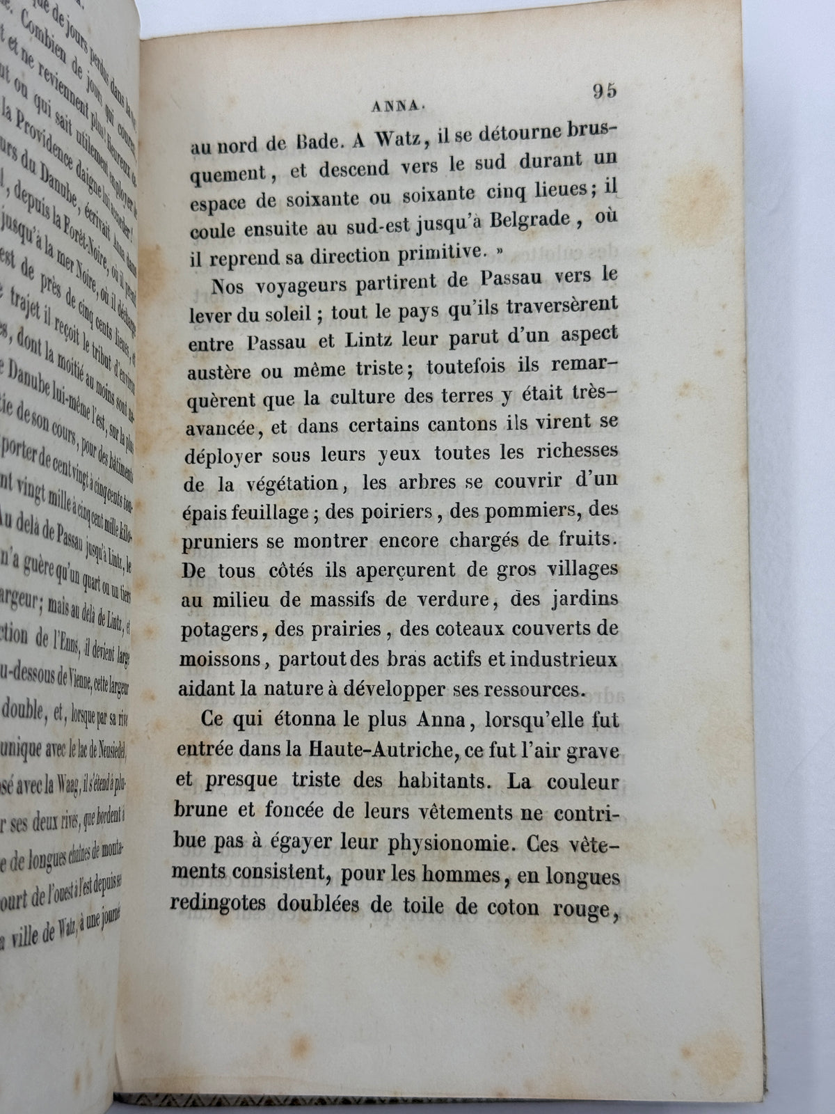 Anna, French Cartonnage Book