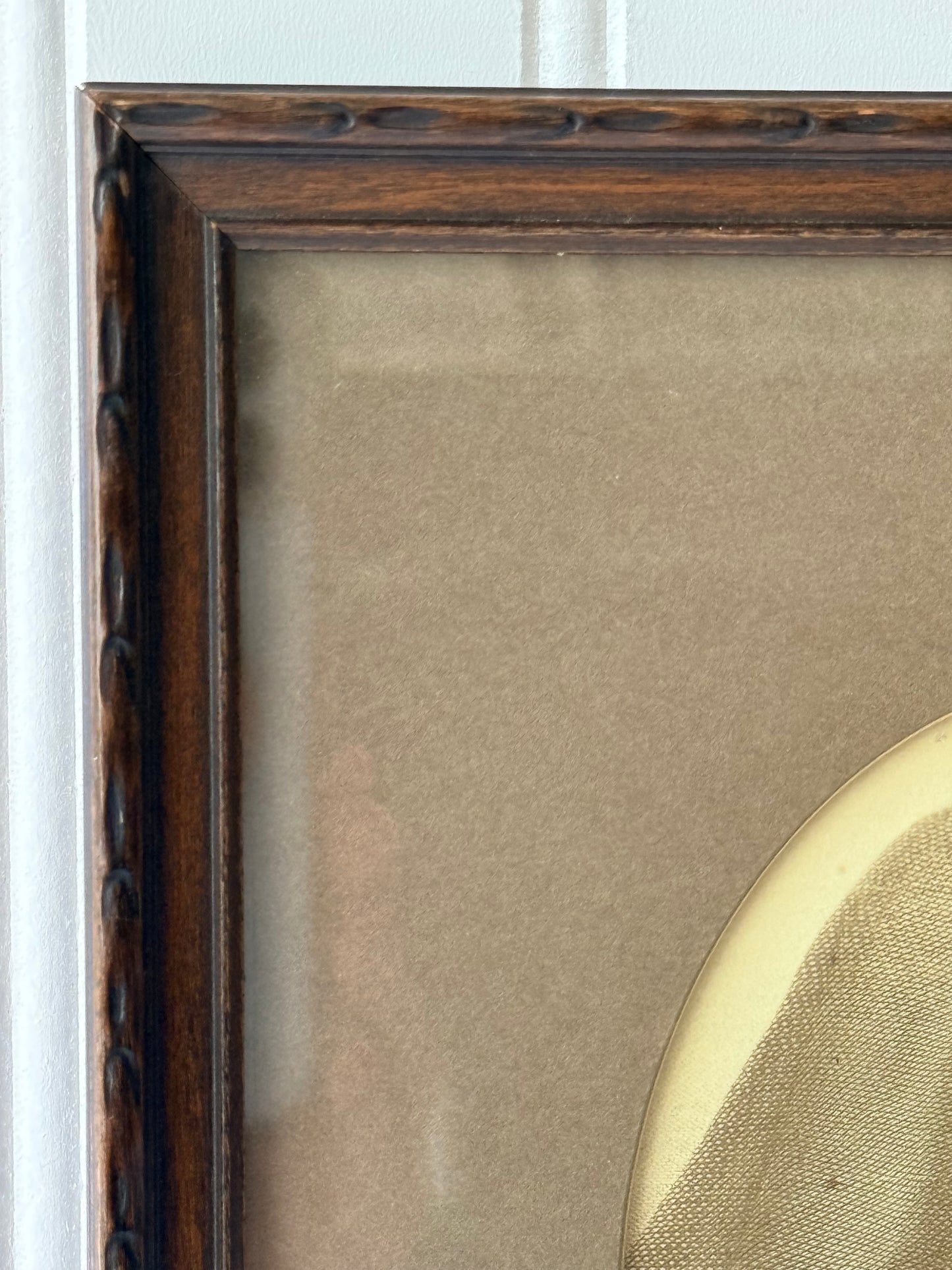 Vintage Virgin Mary Wall Art, 9”
