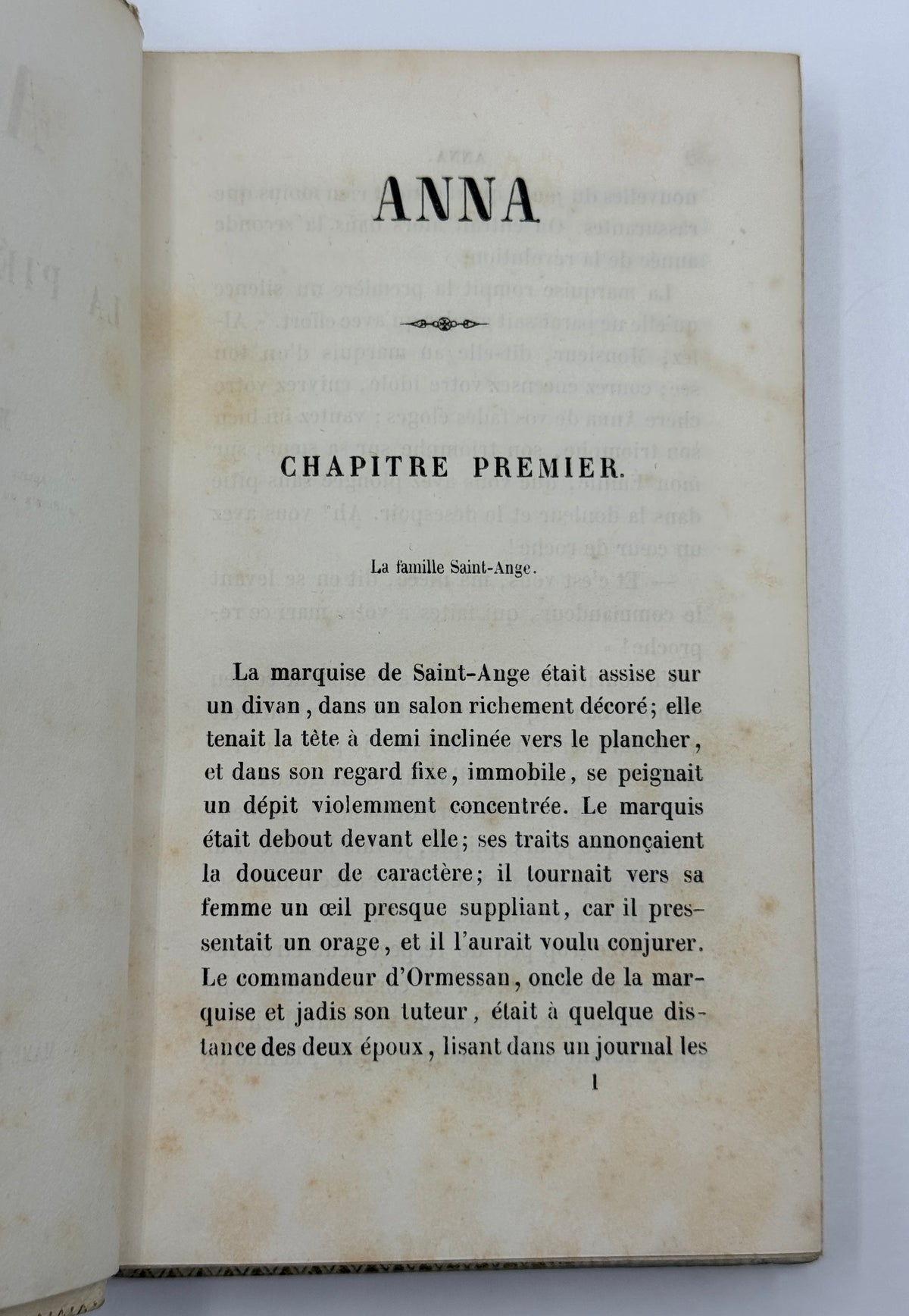 Anna, French Cartonnage Book