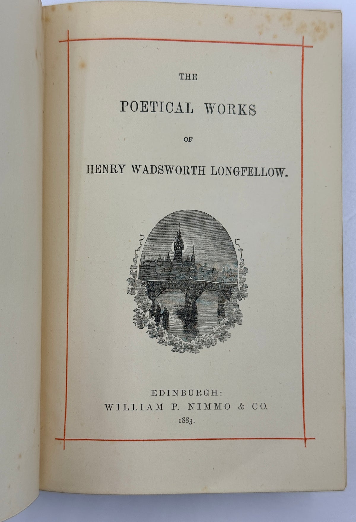 Poems of Henry Wadsworth Longfellow, 1883