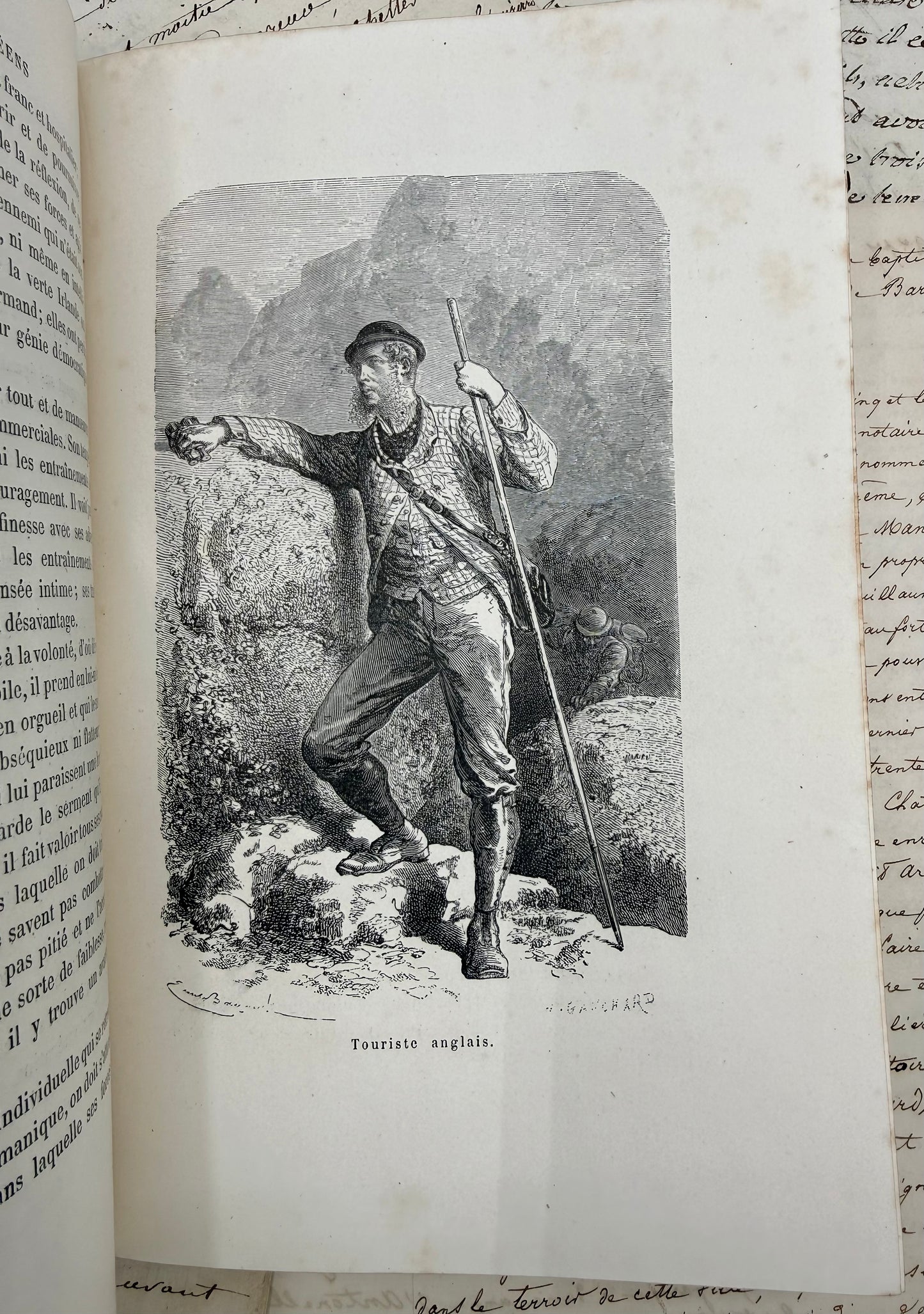 Customs and Characteristics of Peoples, French Cartonnage Book