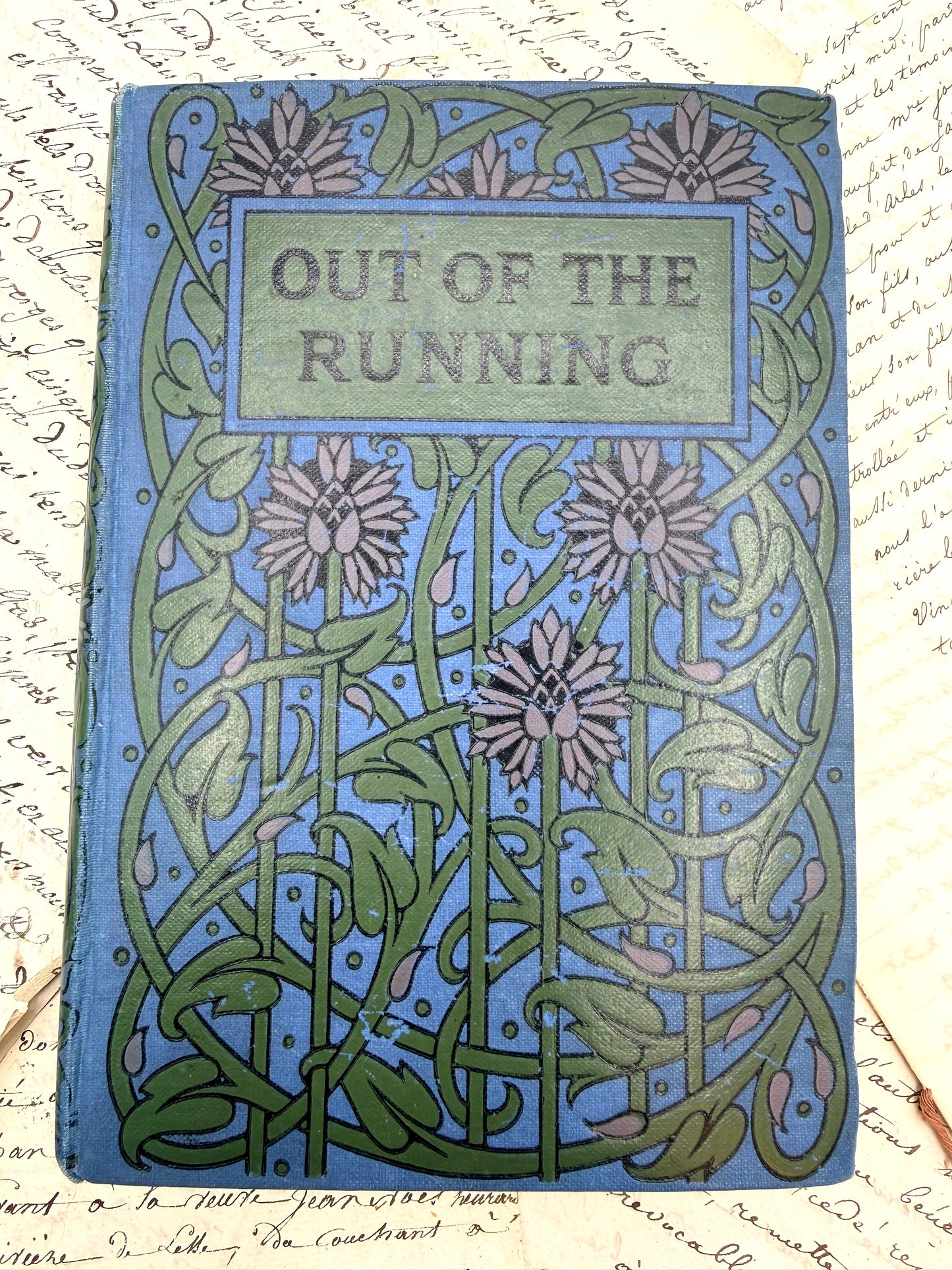 Out of the Running antique book